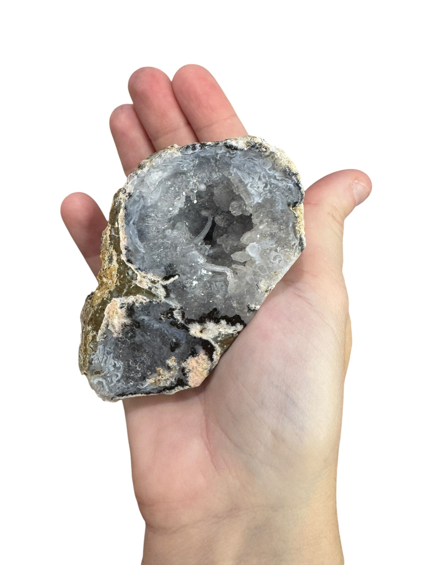 Agate Druzy Cluster