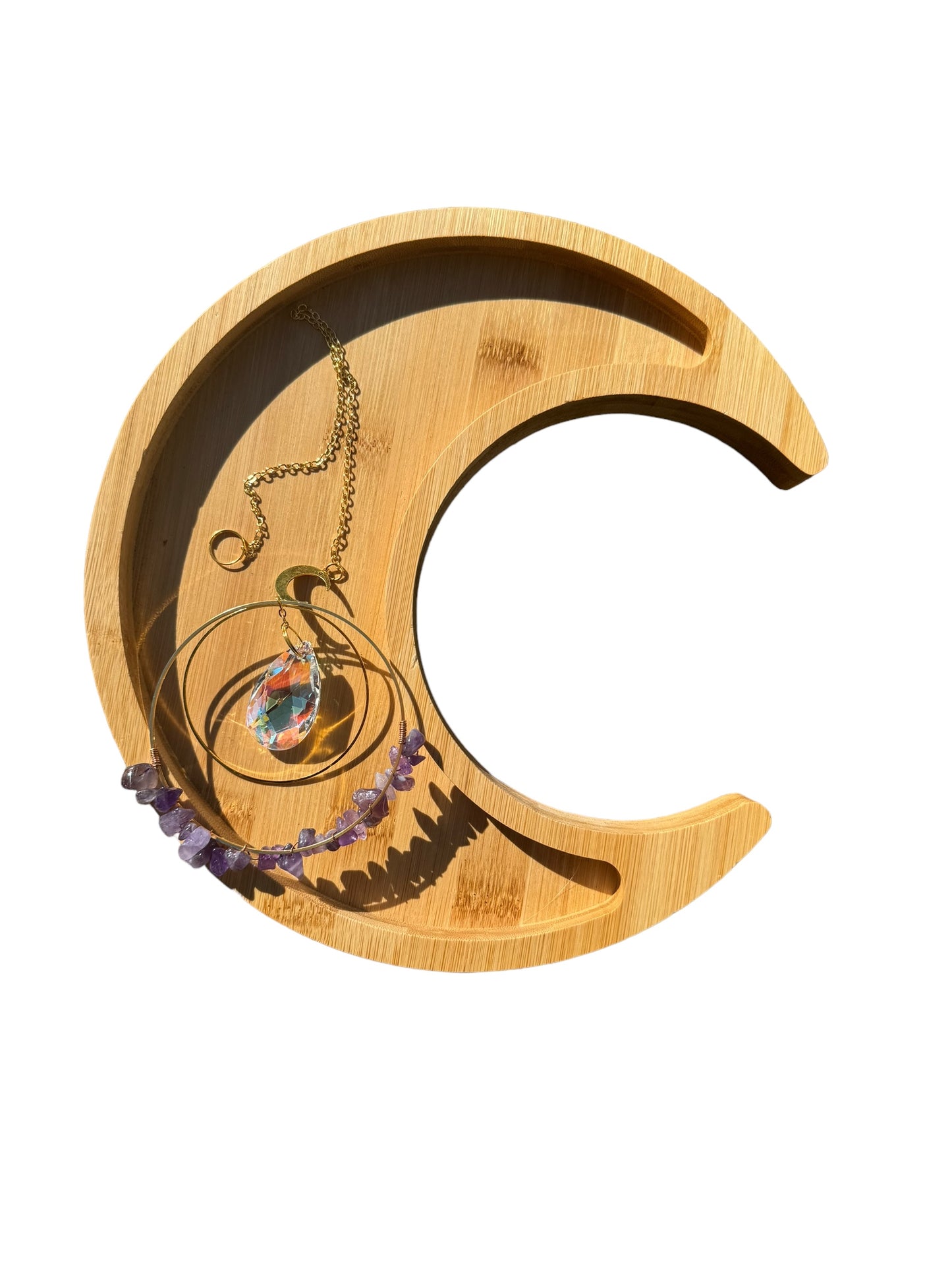 Amethyst hoop Sun Catcher