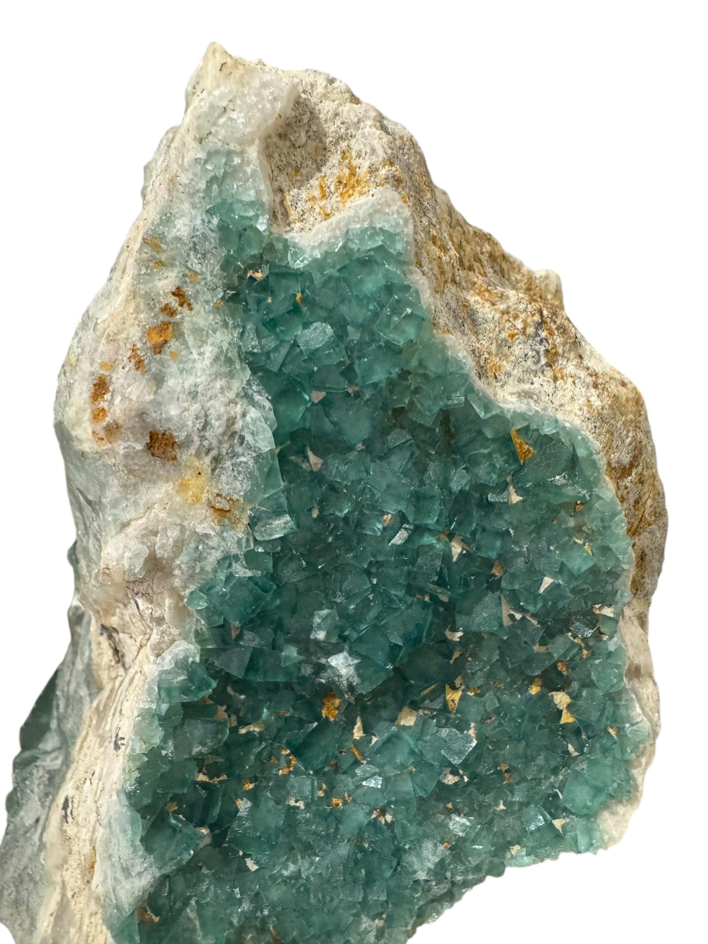 Cubed Fluorite Cluster