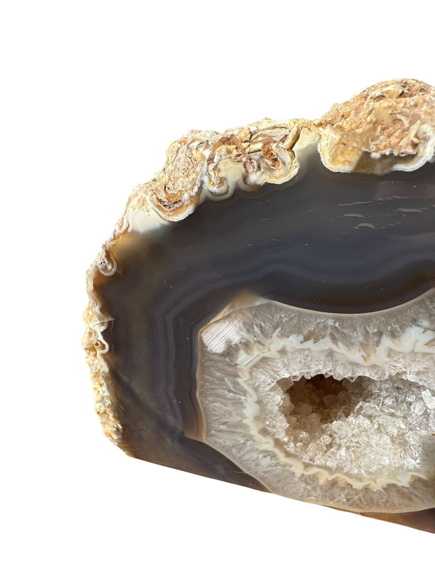 Agate Druzy Geode