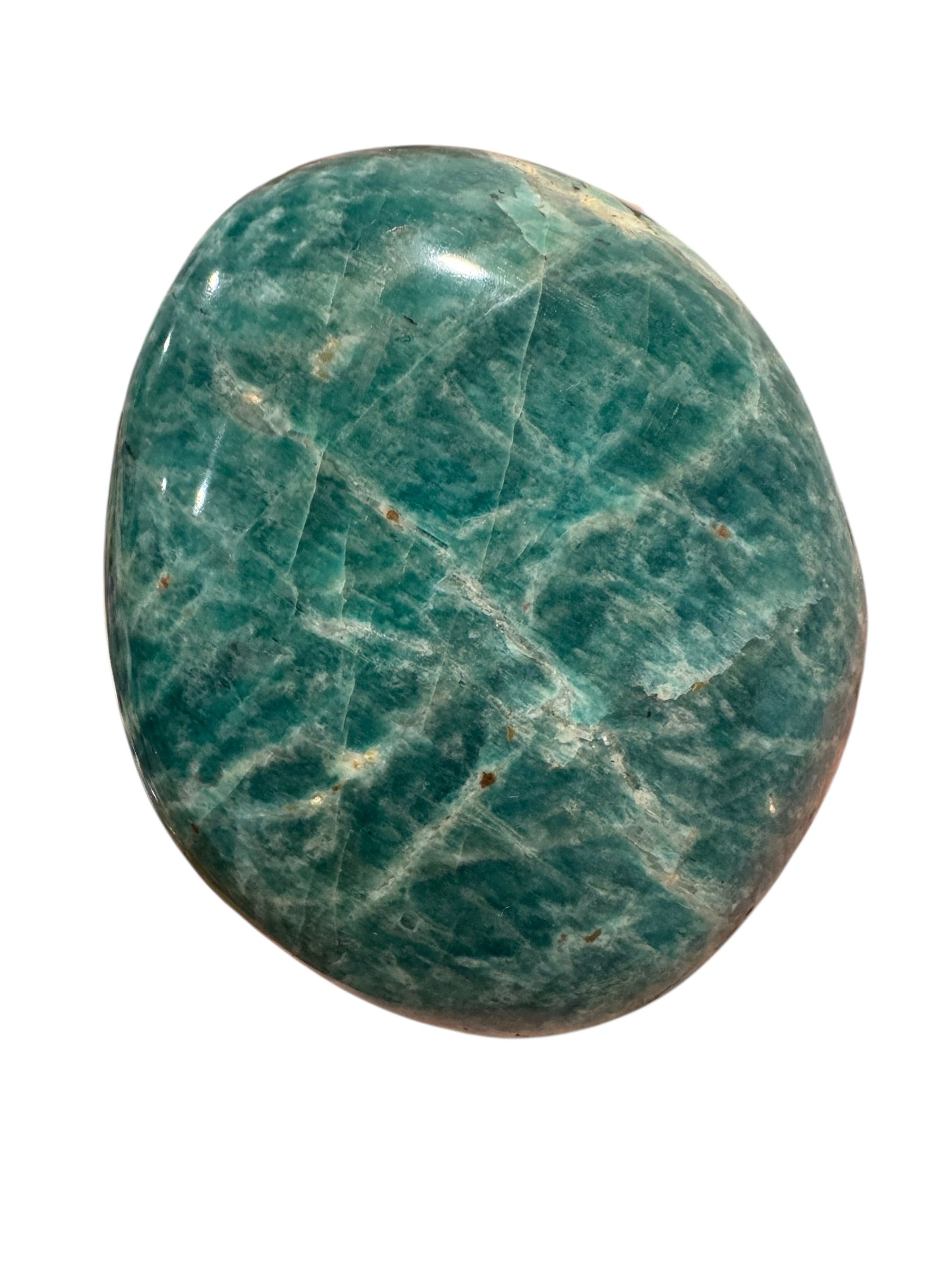 Amazonite Palm Stone - Large