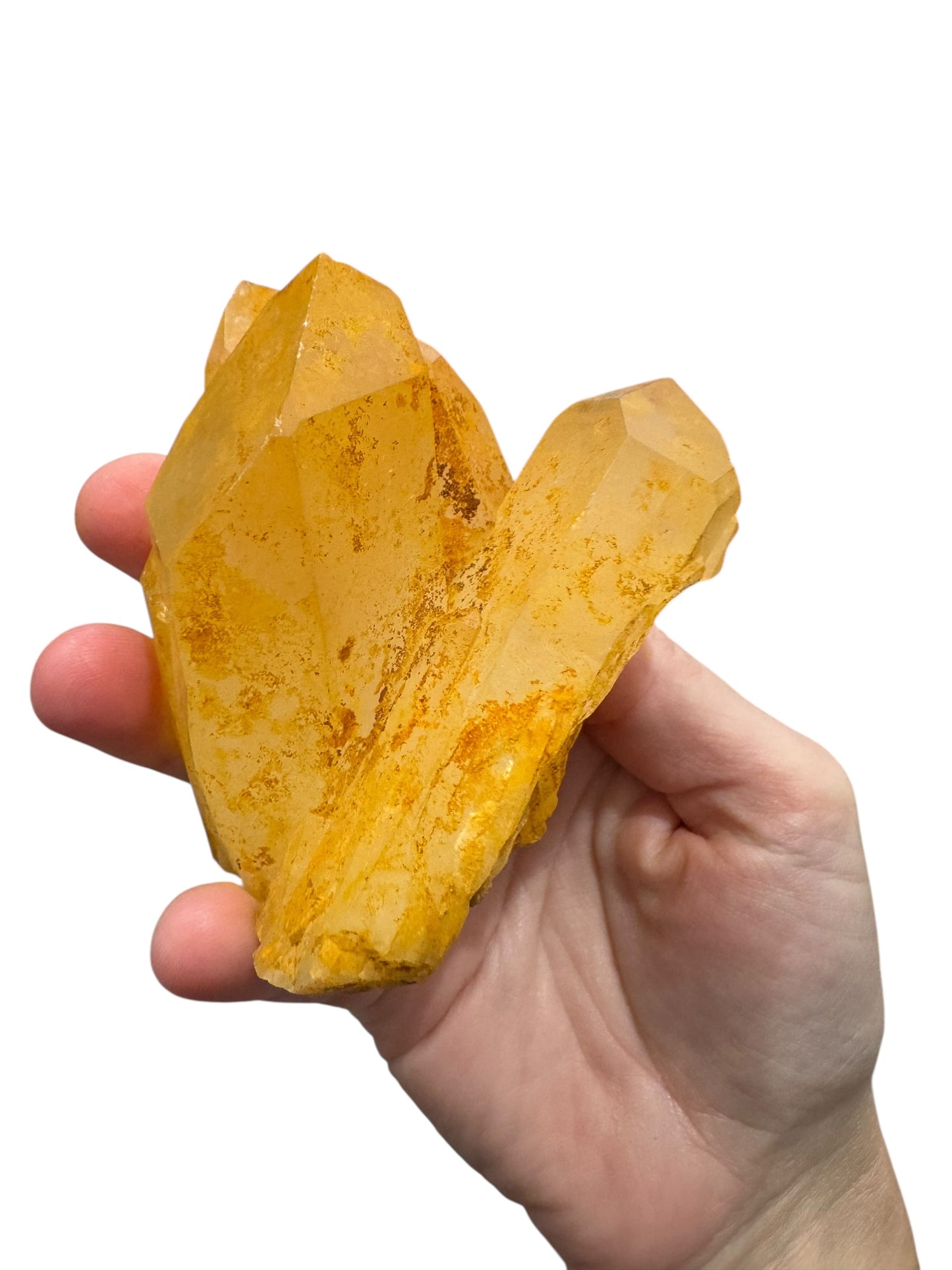 Tangerine Quartz Cluster (Sm)