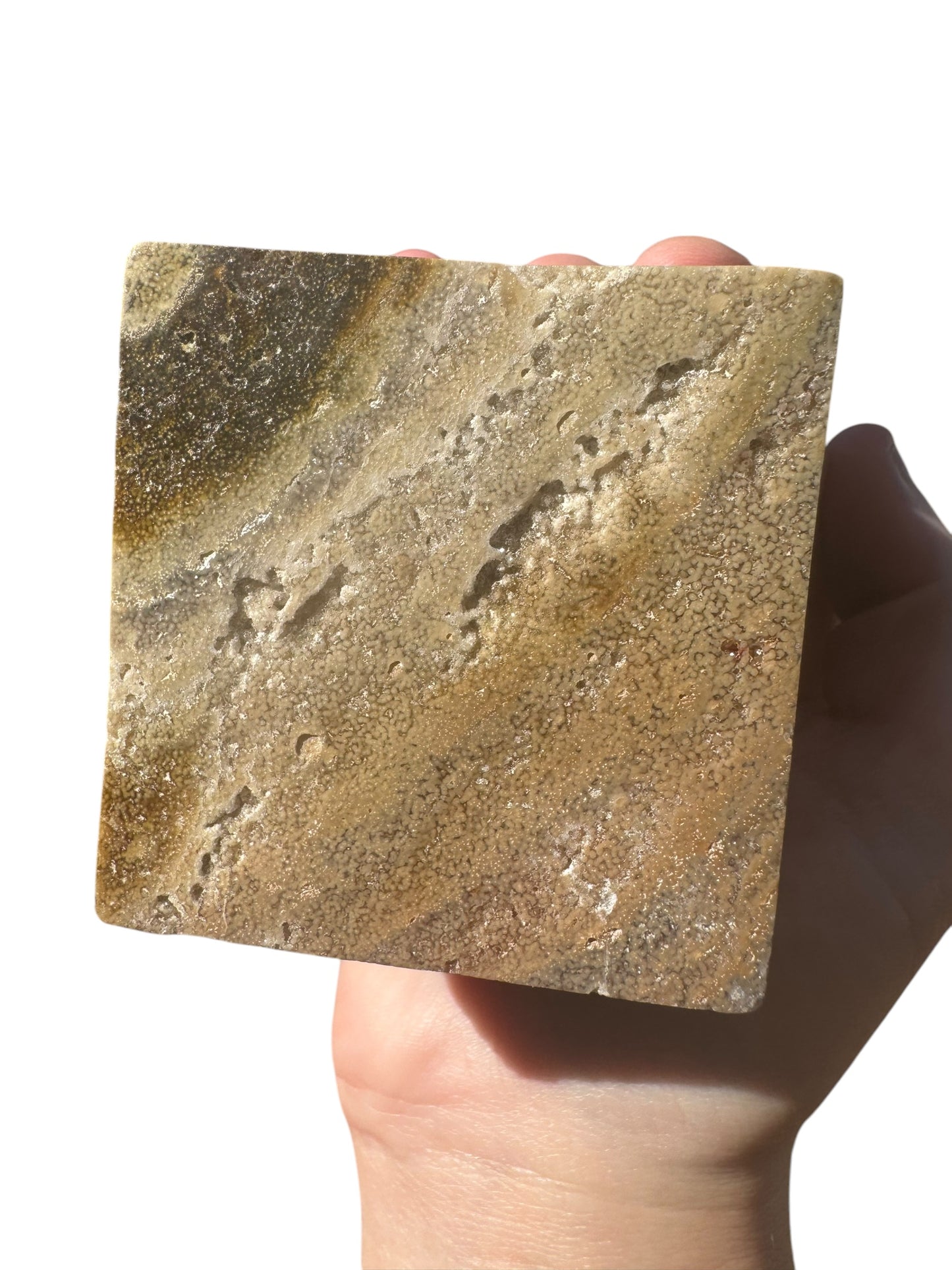 Ocean Jasper Cube