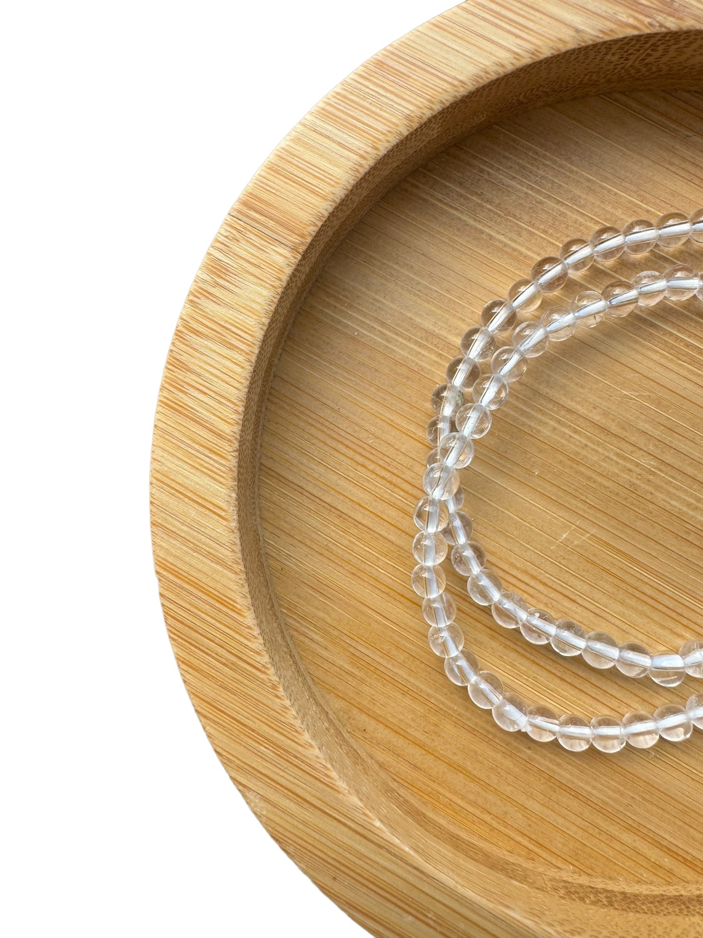 Clear Quartz Bracelet 4mm