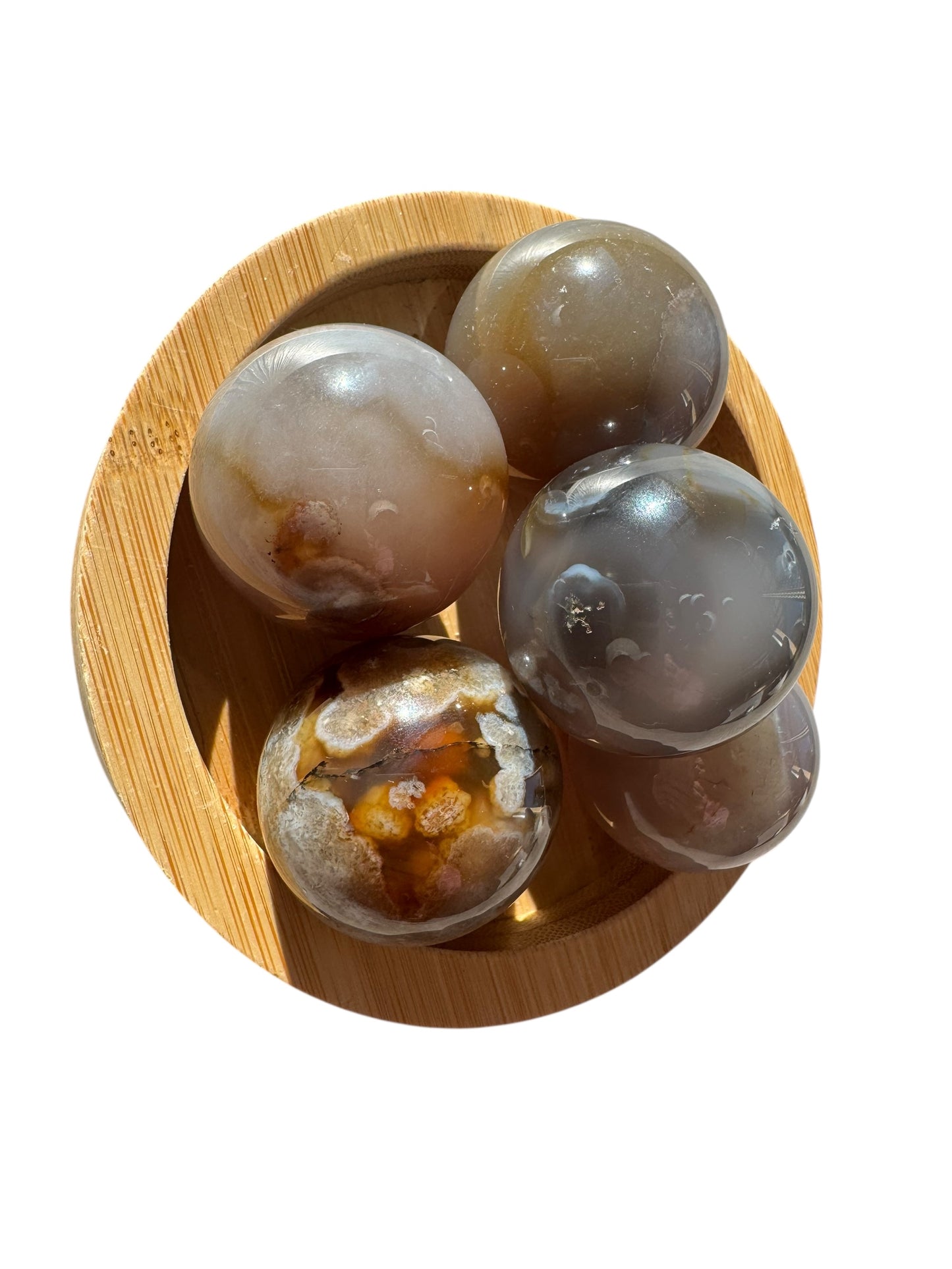Agate Spheres (Sm)