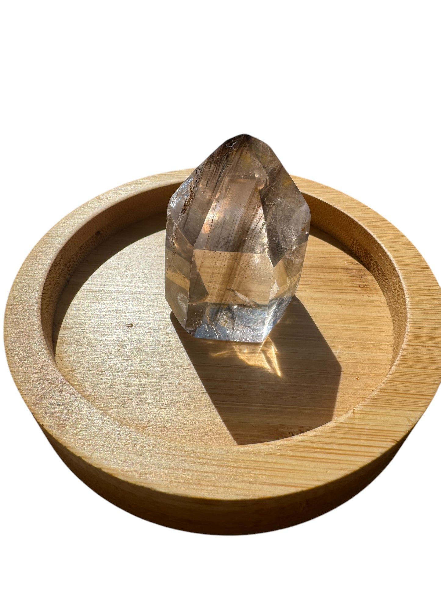 Clear Quartz Smokey Inclusion 120