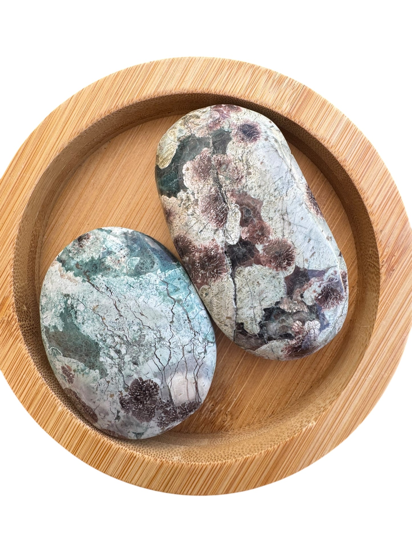 Cherry blossom Palm Stone