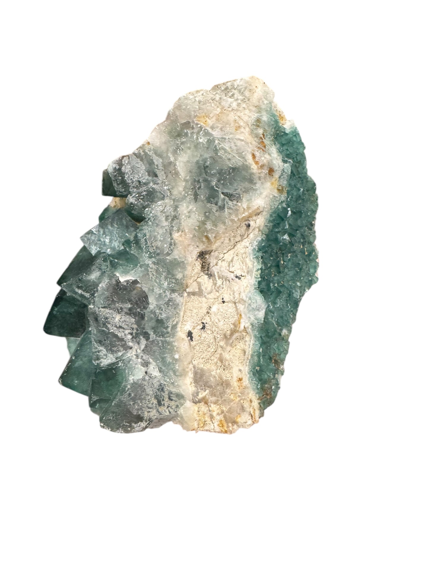 Cubed Fluorite Cluster