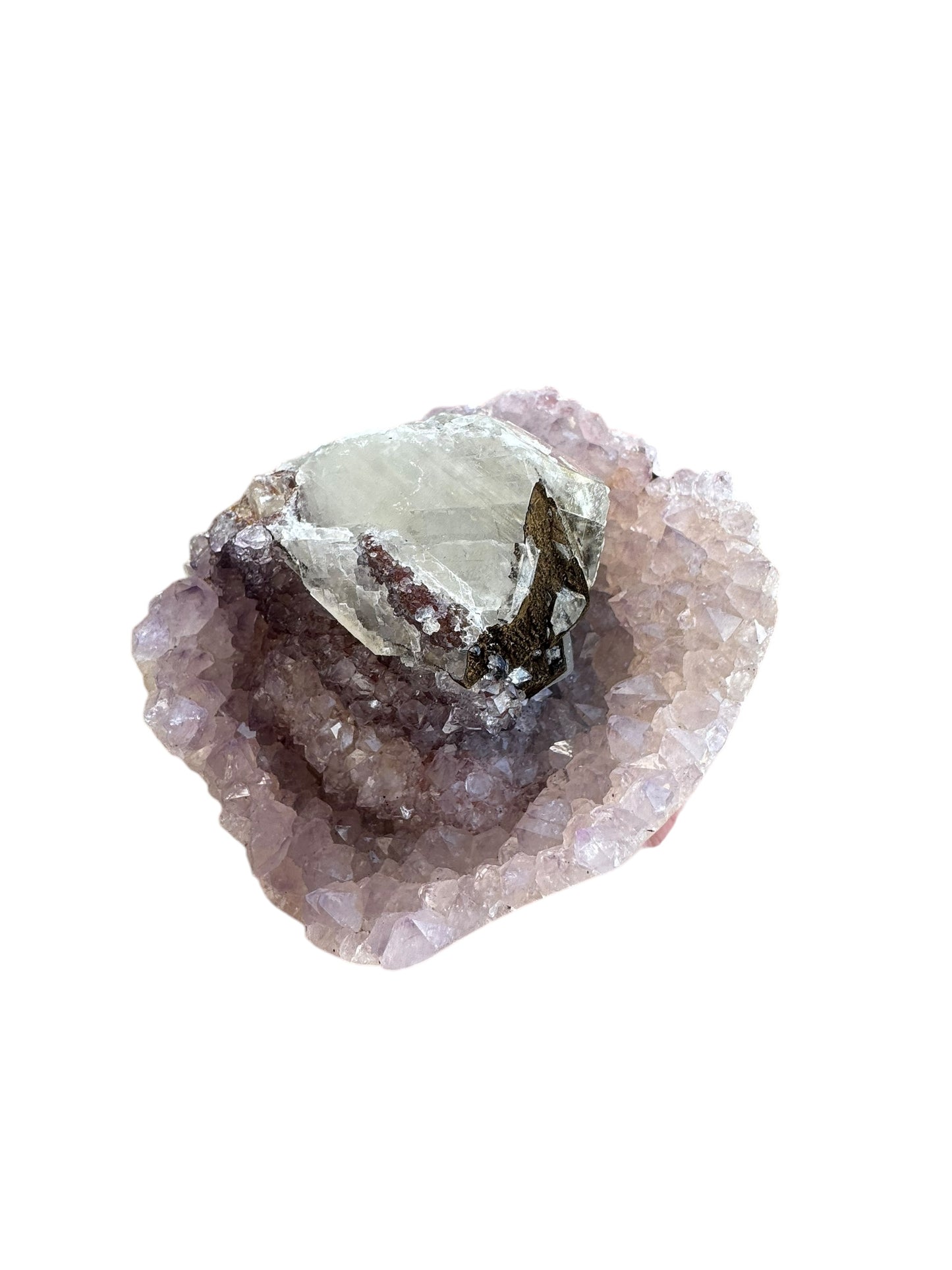 Amethyst Cluster with inclusion