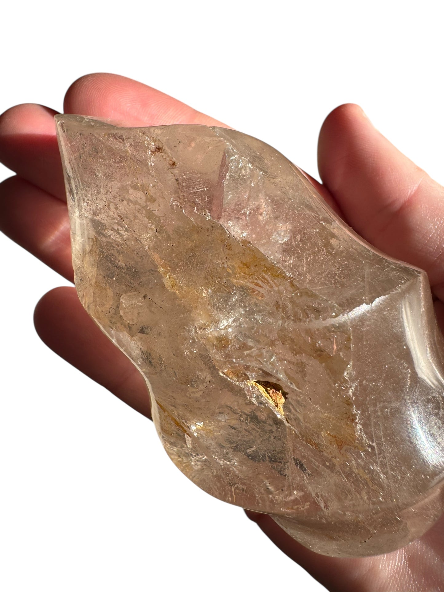 Clear Quartz Flame (B)