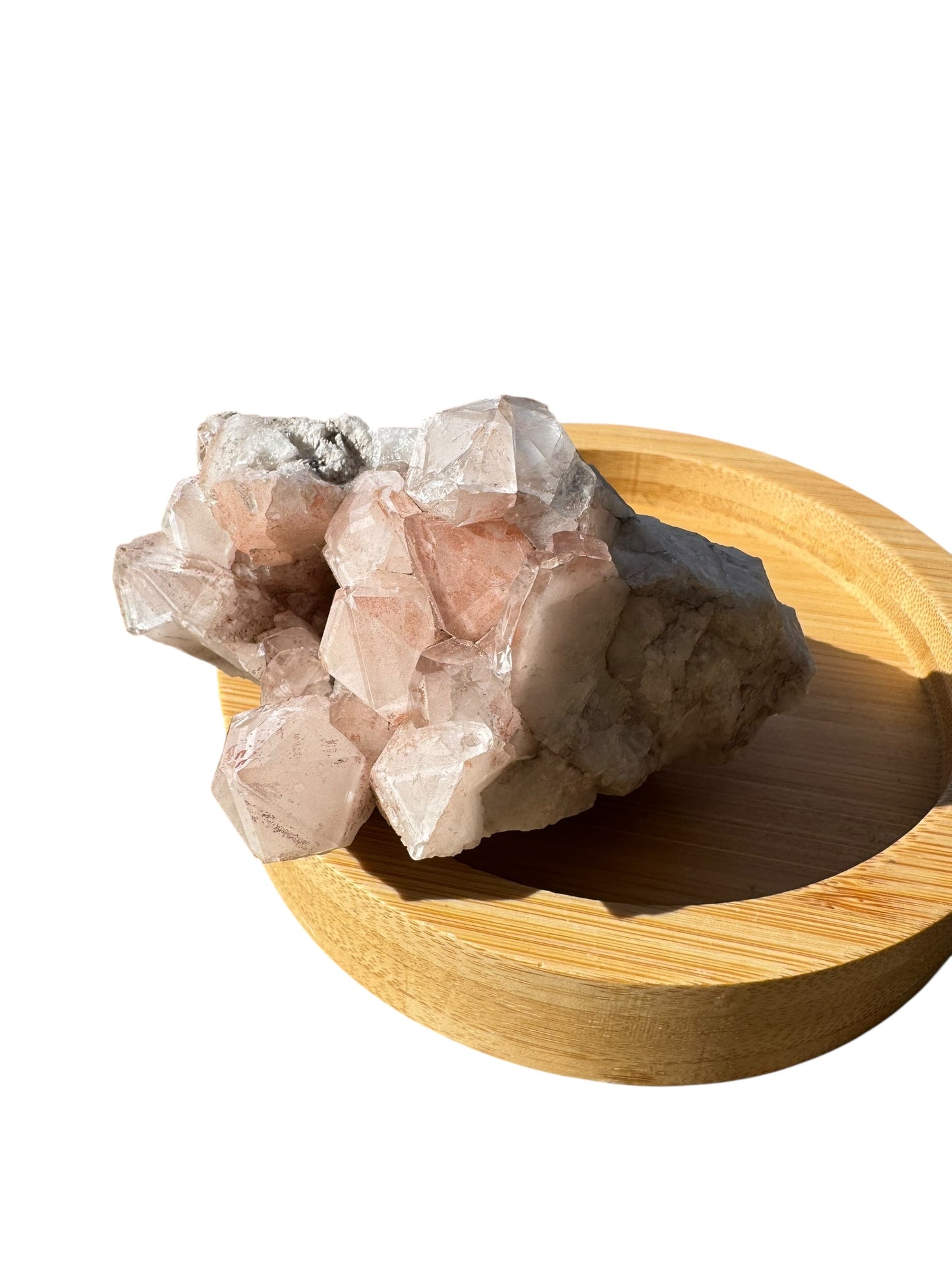 Pink Quartz Cluster