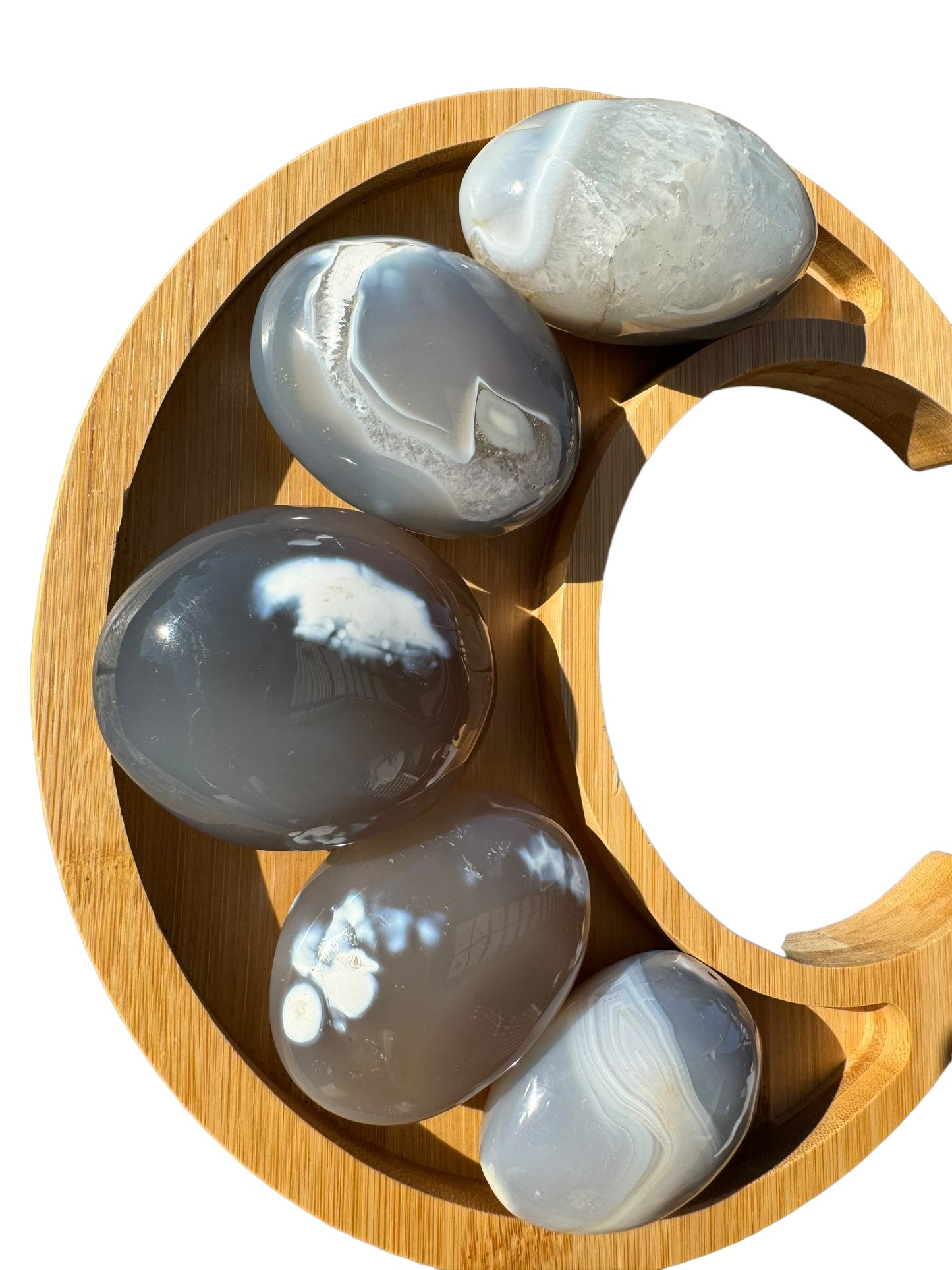 Orca Agate Palmstone