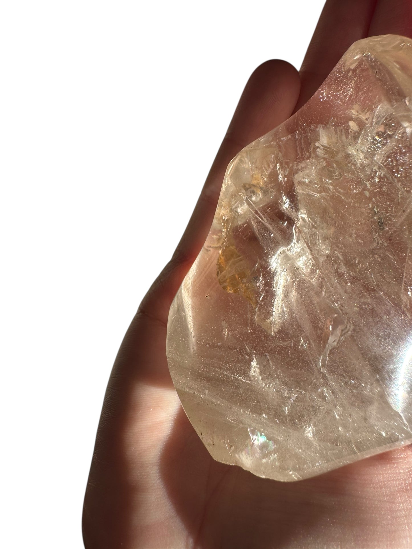 Clear Quartz Flame (C)