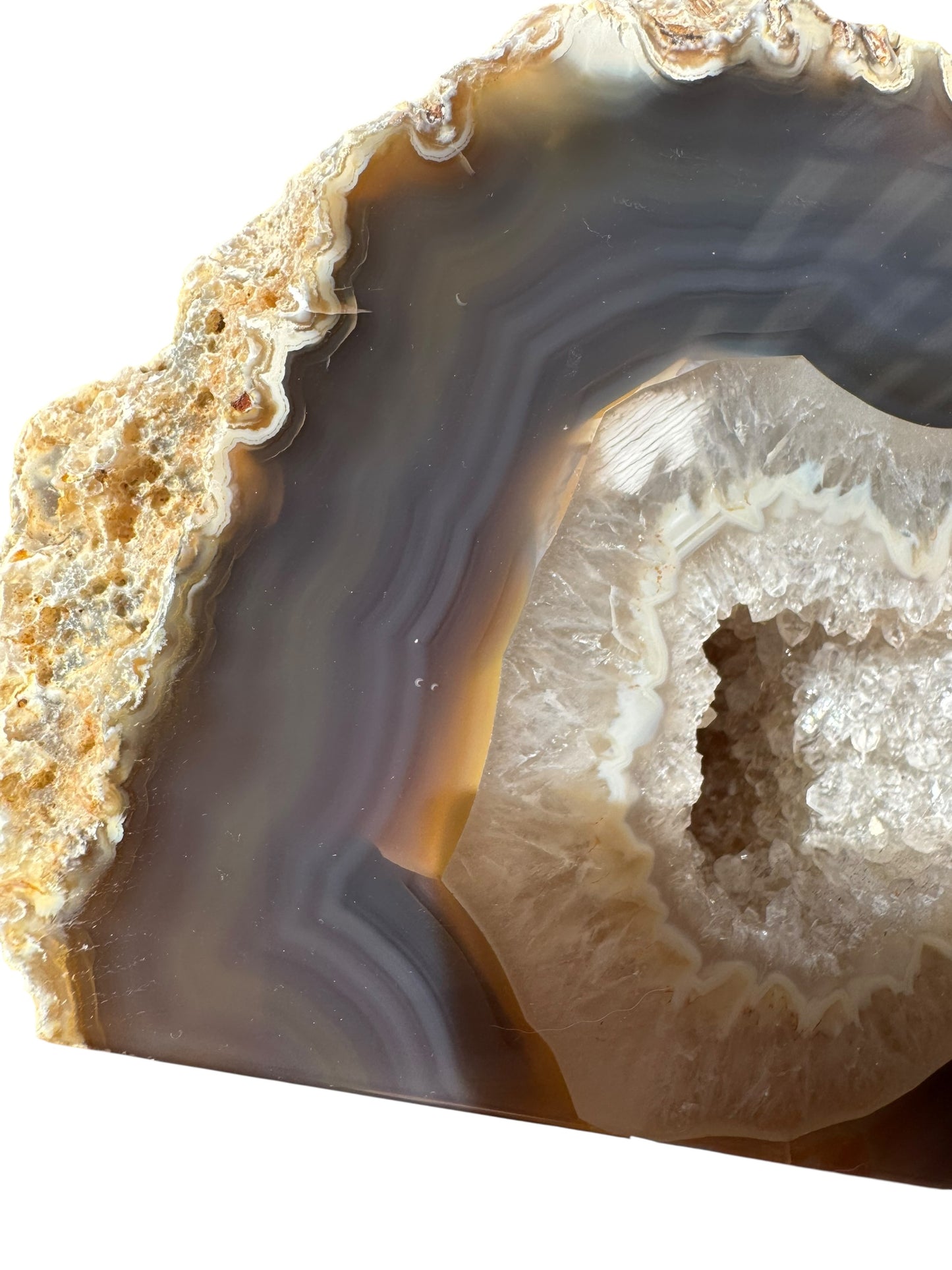 Agate Druzy Geode