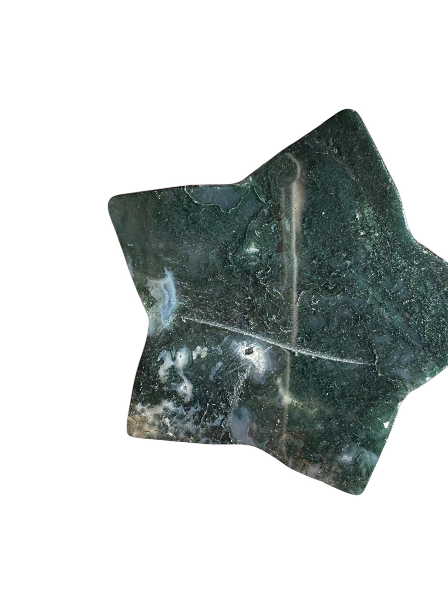 Moss Agate Star