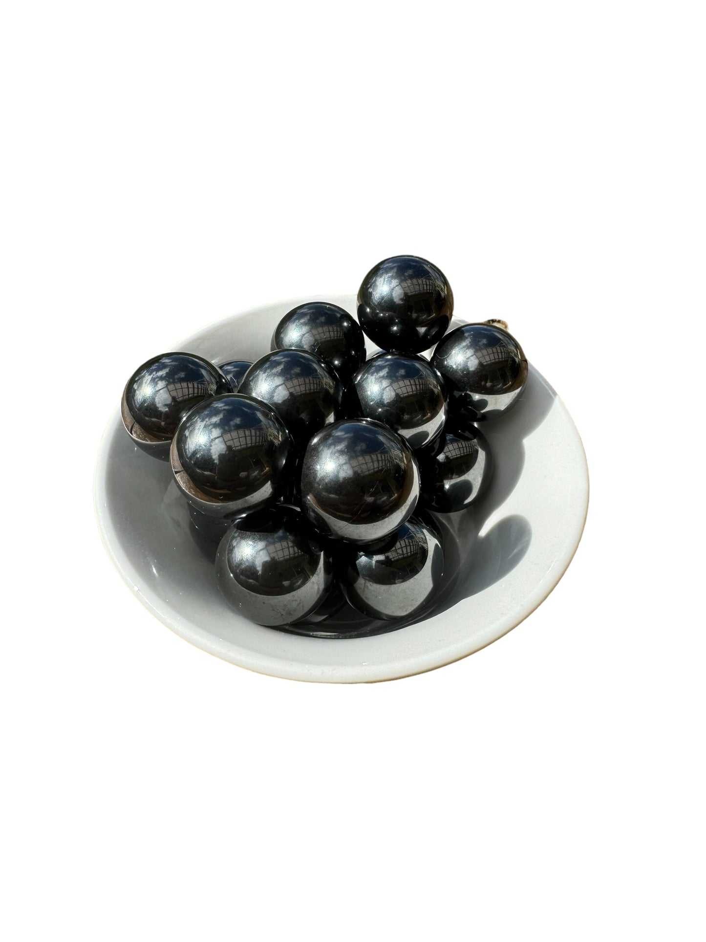 Hematite Spheres set of 2