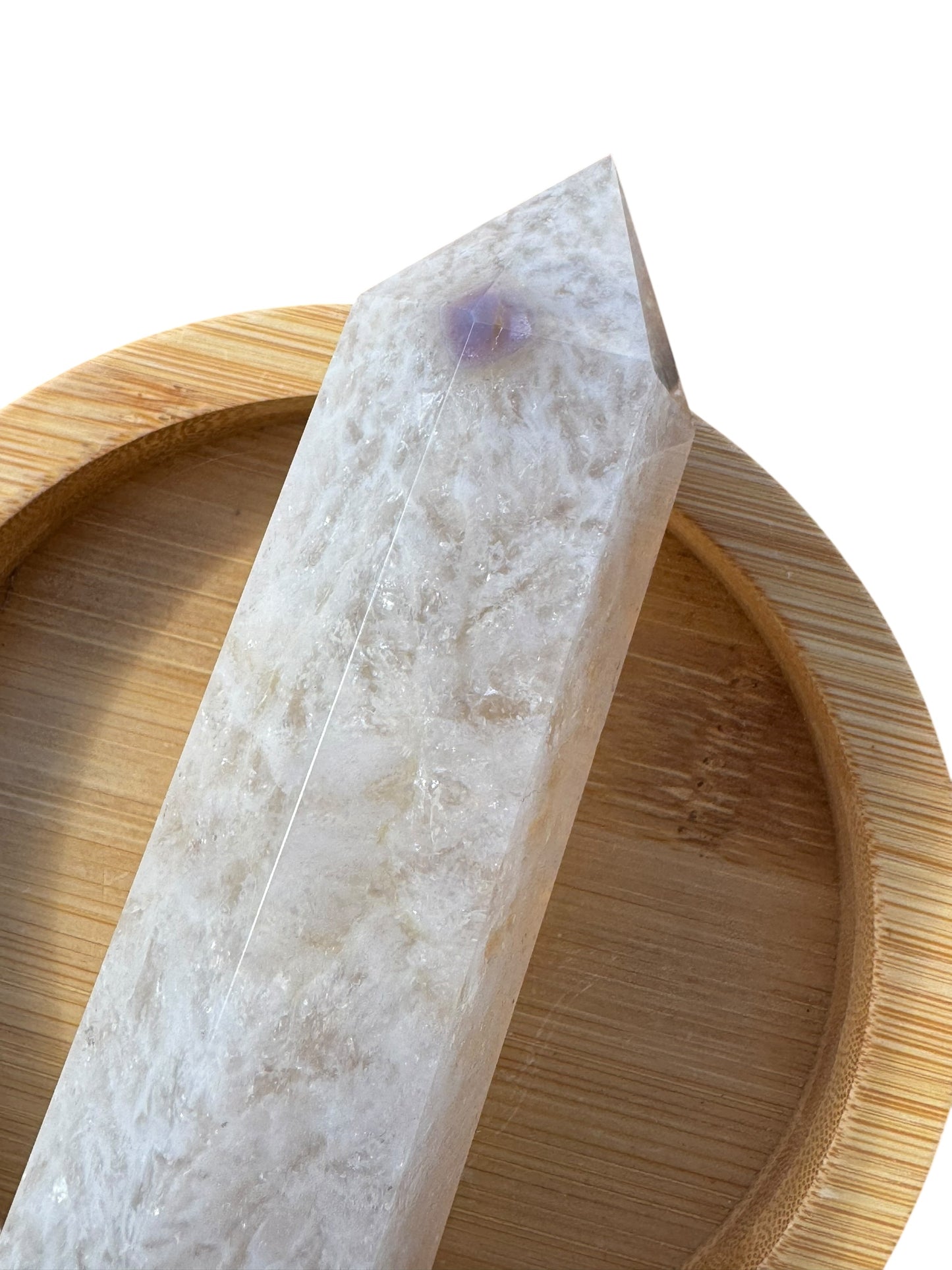 Blue Flower Agate Tower