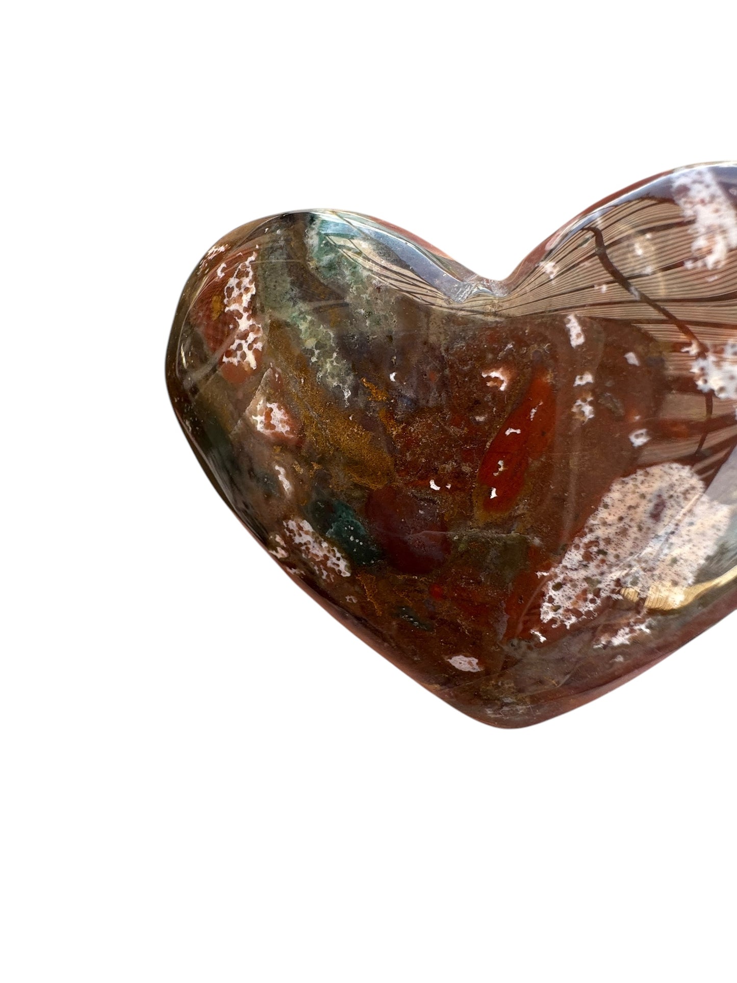 Ocean Jasper Heart