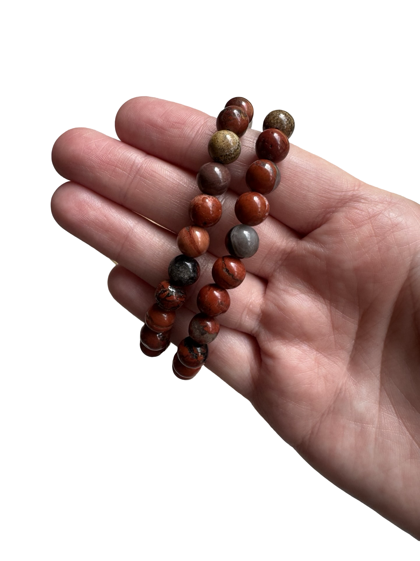 Red Jasper bracelet 8mm