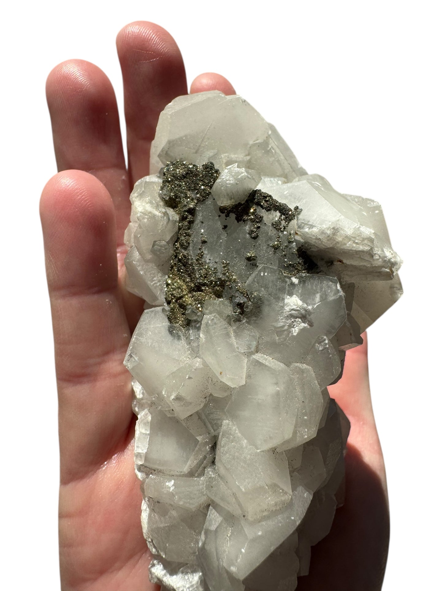 Quartz with Pyrite Inclusion
