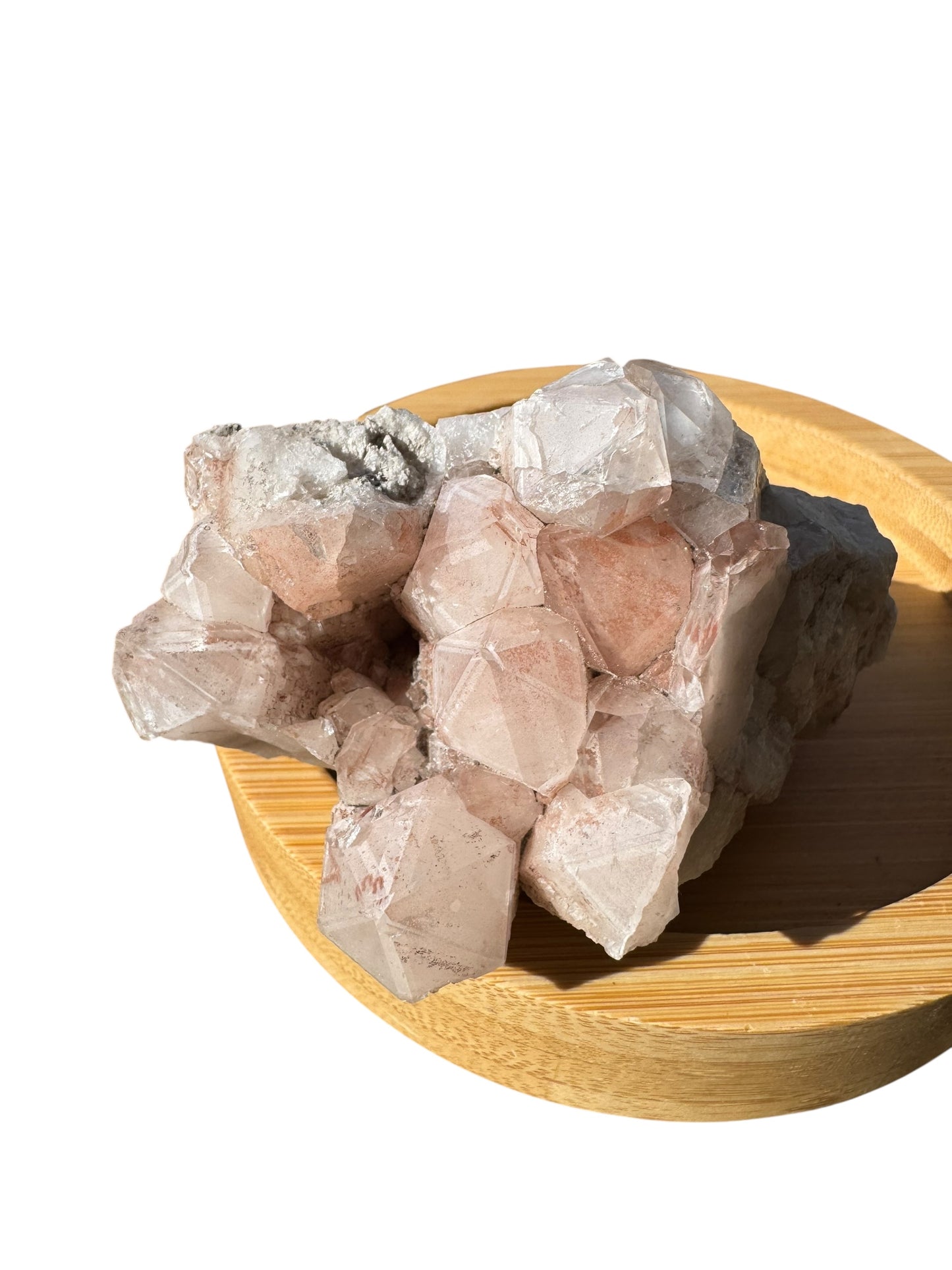 Pink Quartz Cluster