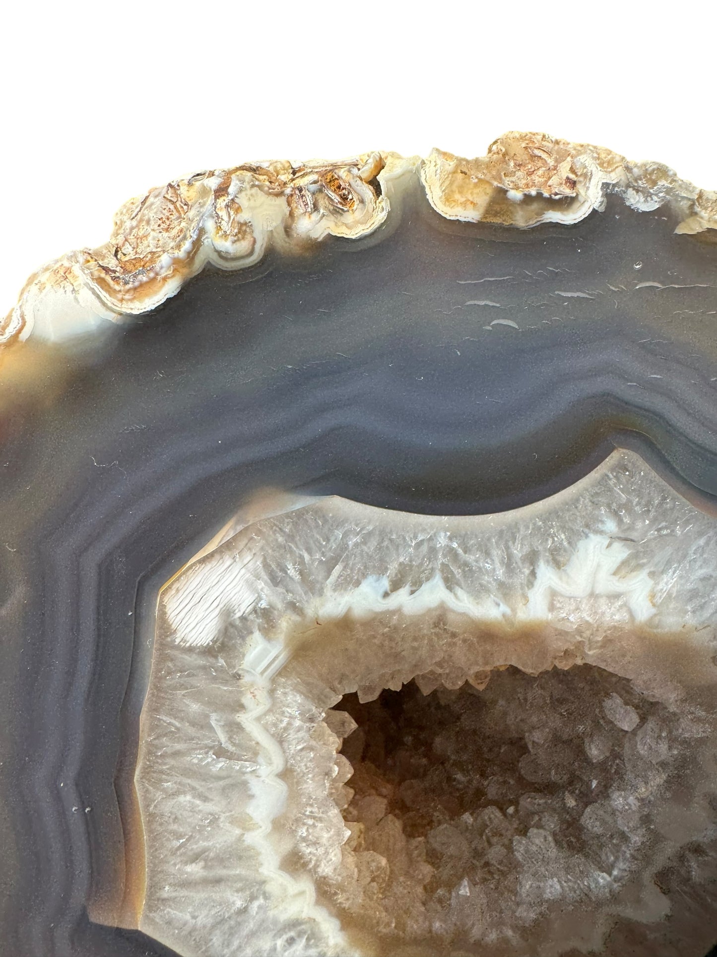 Agate Druzy Geode