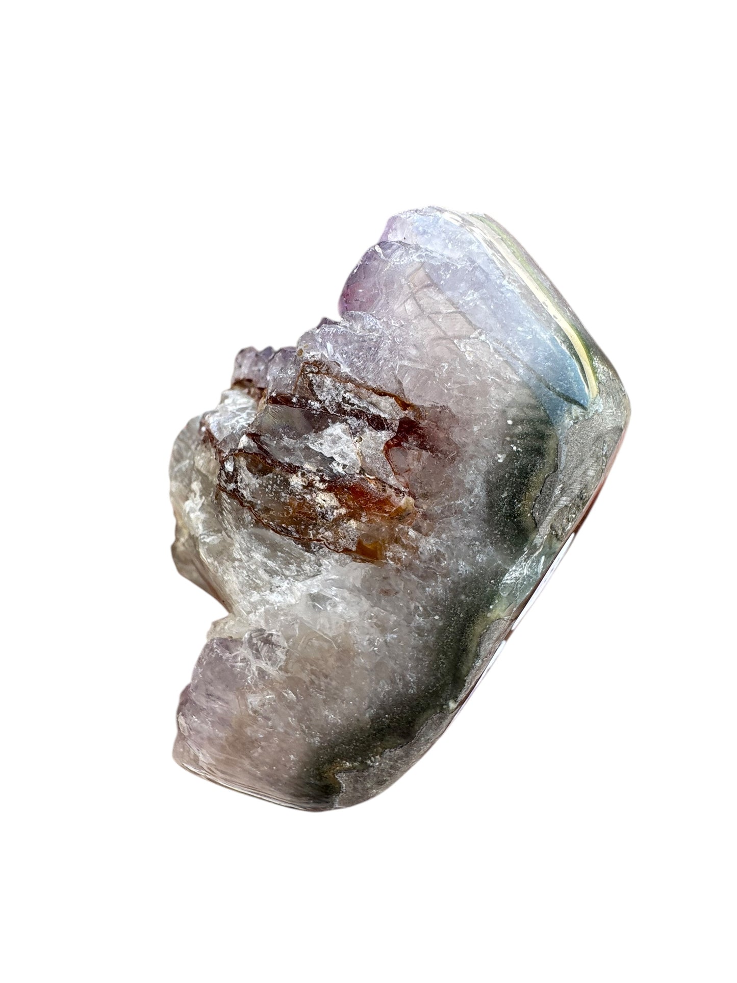 Amethyst Cluster with inclusion