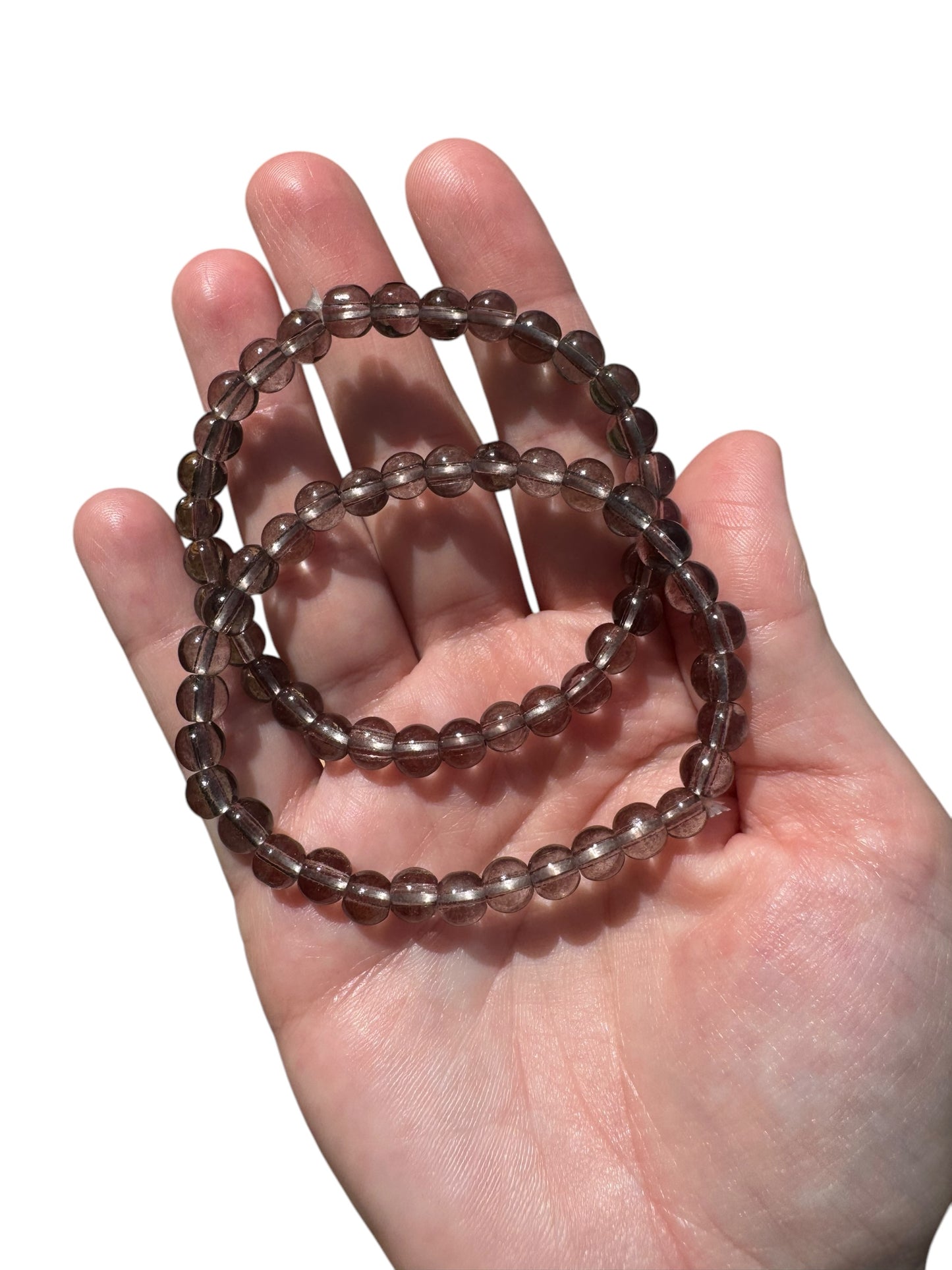 Smokey Quartz Bracelet 6mm