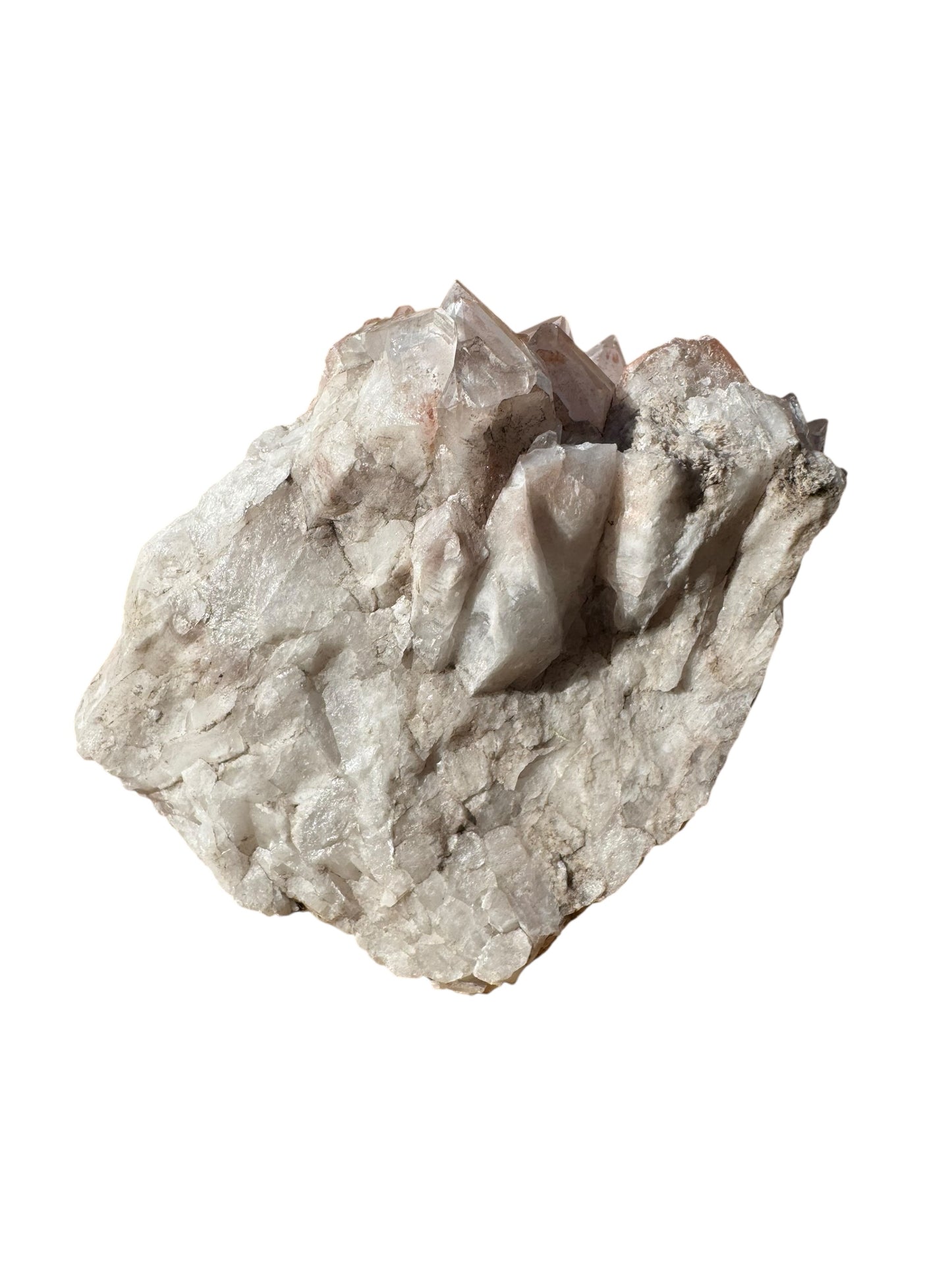 Pink Quartz Cluster