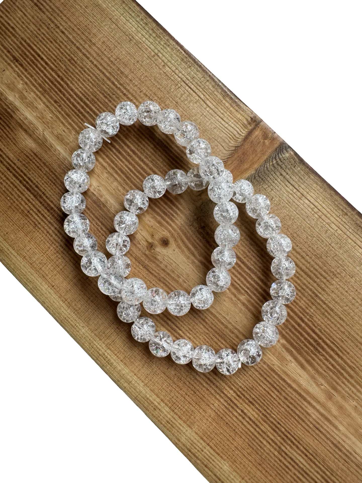 Cracked Quartz Bracelet 8mm