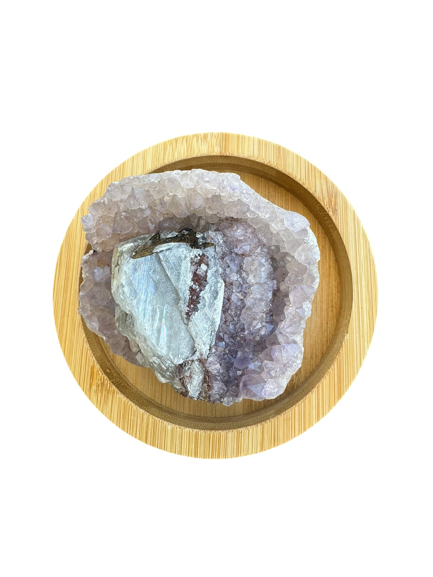 Amethyst Cluster with inclusion