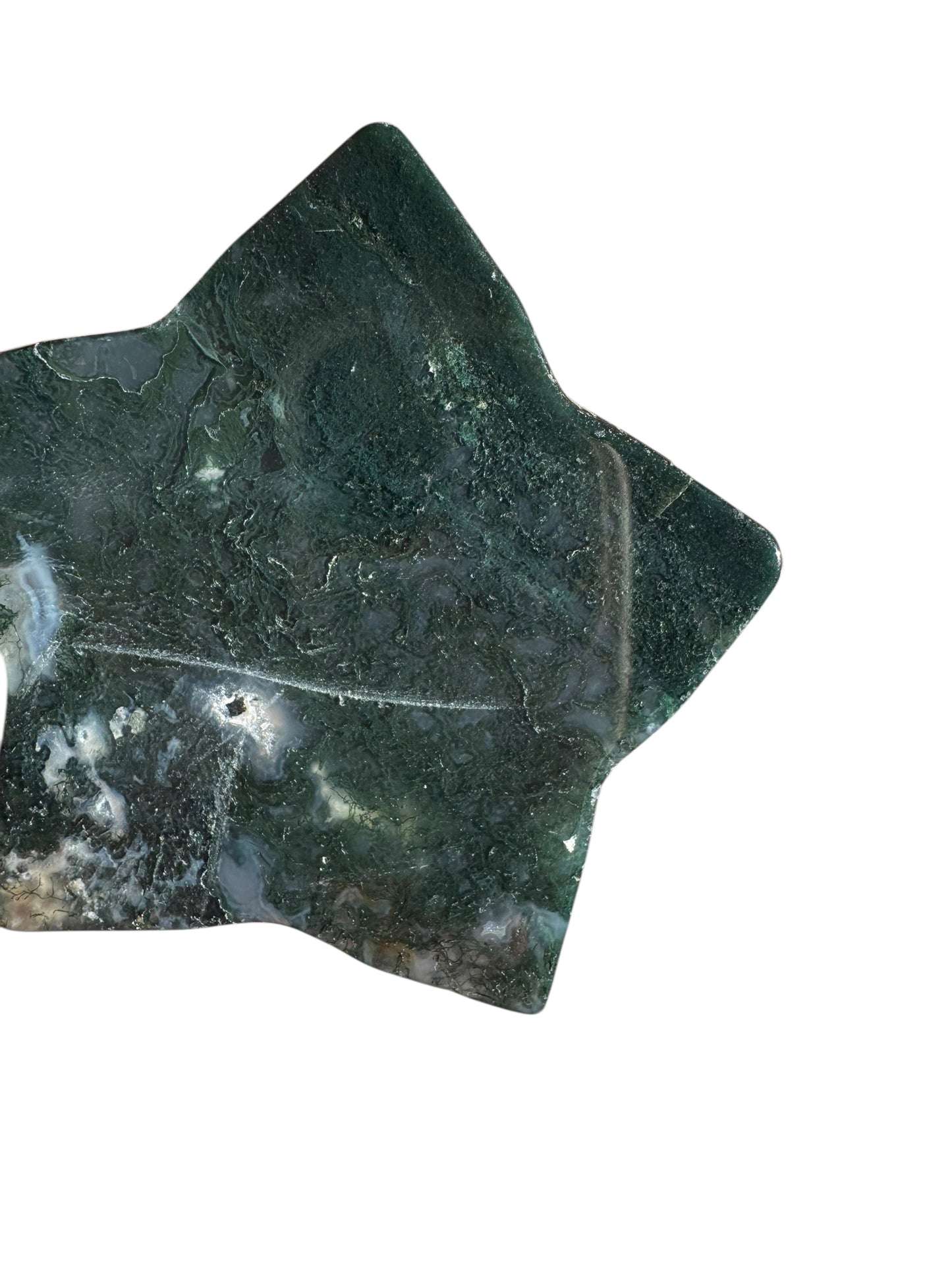 Moss Agate Star