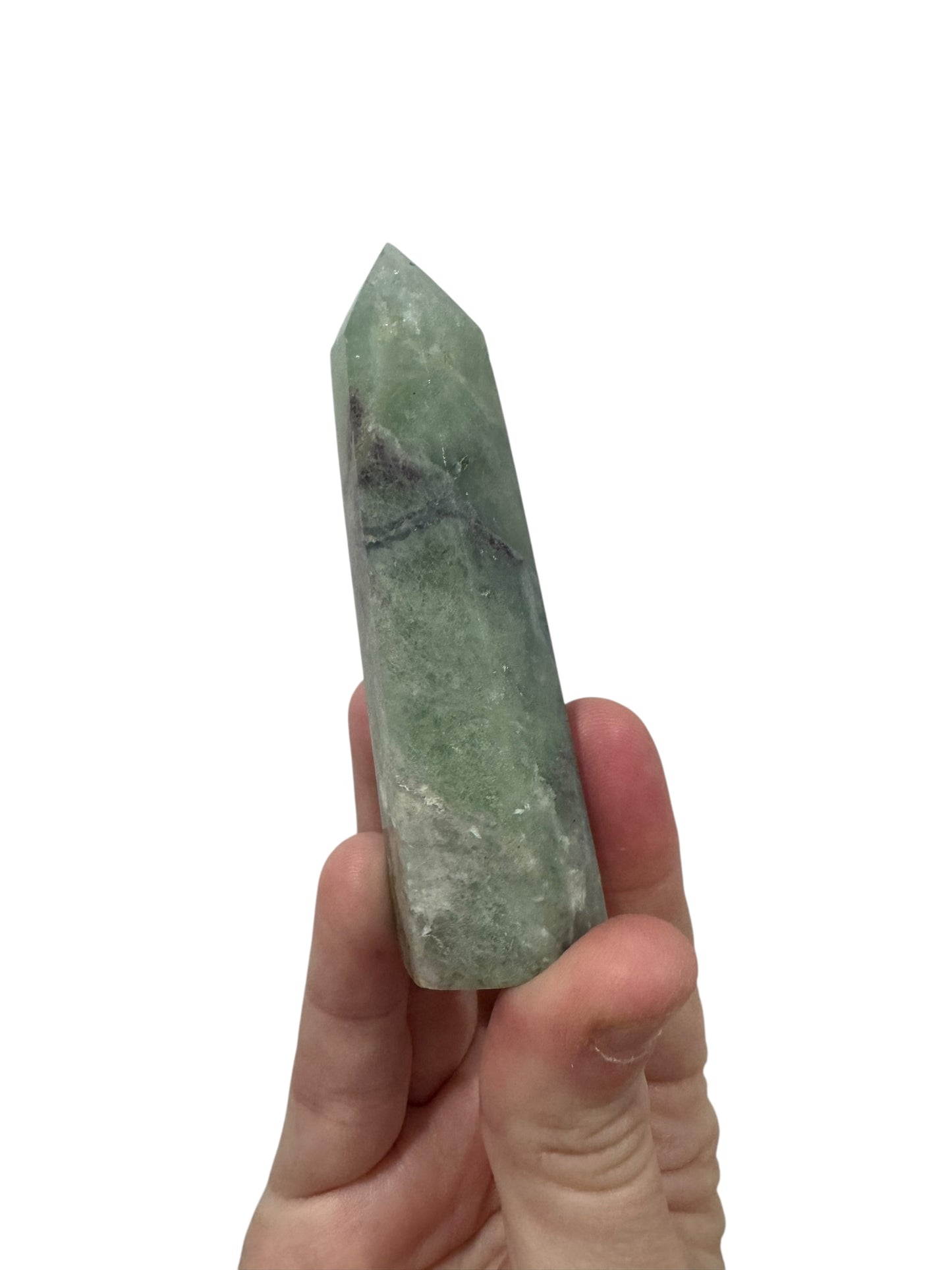 Rainbow Fluorite Tower (B)