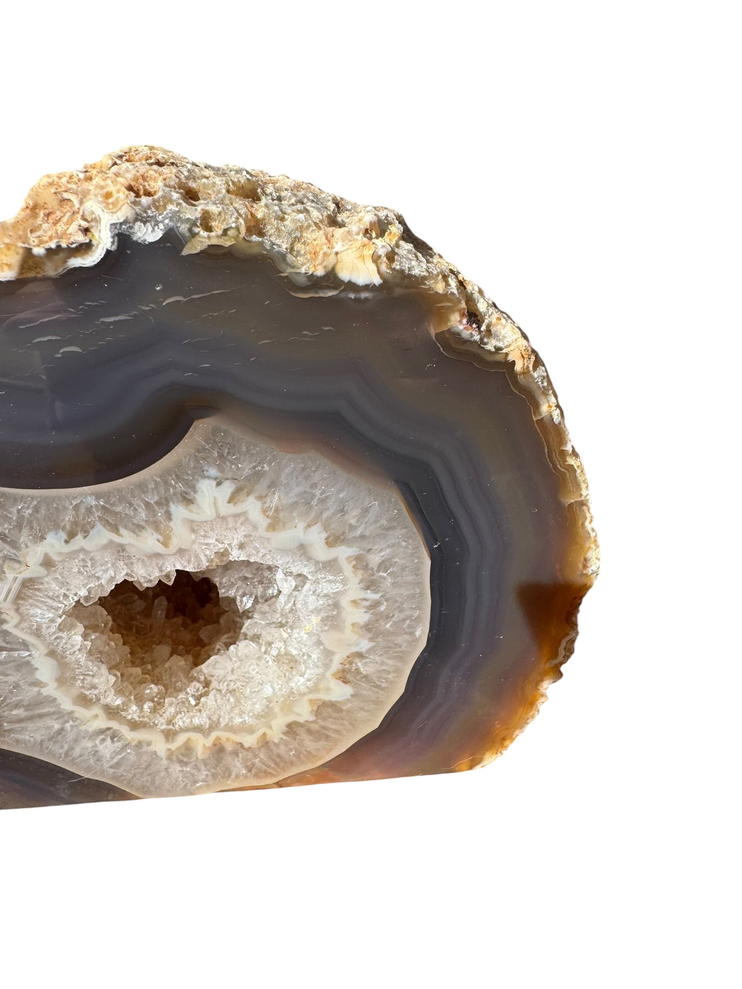 Agate Druzy Geode