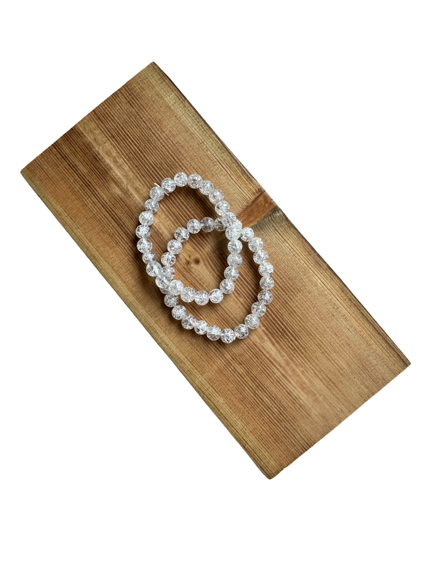 Cracked Quartz Bracelet 8mm