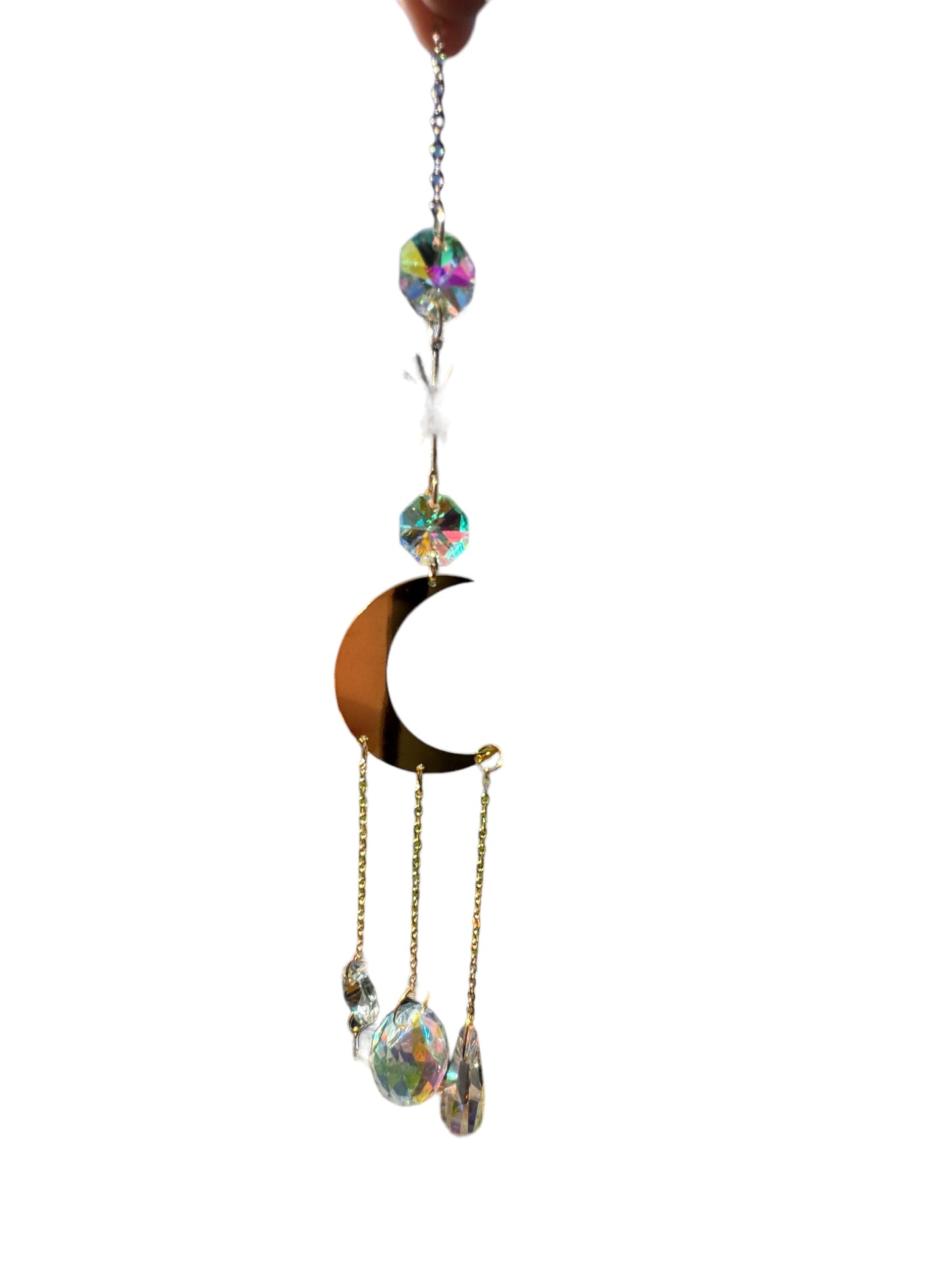 Moon Crystal Sun Catcher
