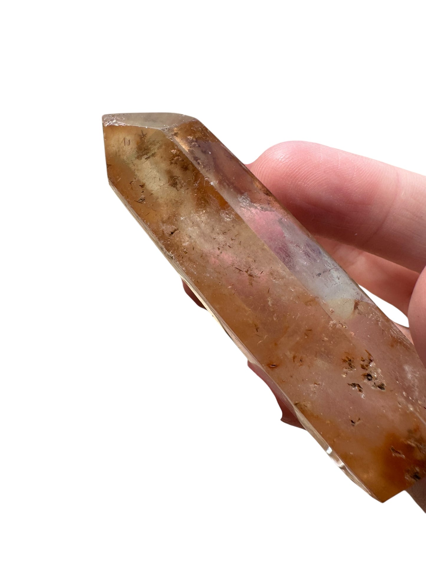 Clear Quartz Included Point 12E