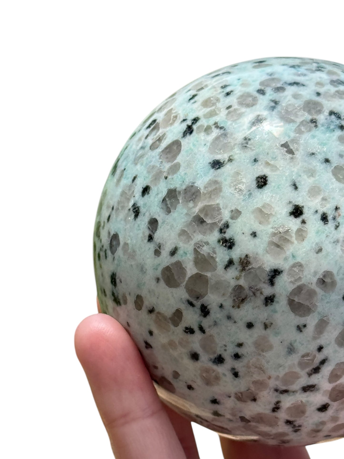 Kiwi Jasper Sphere