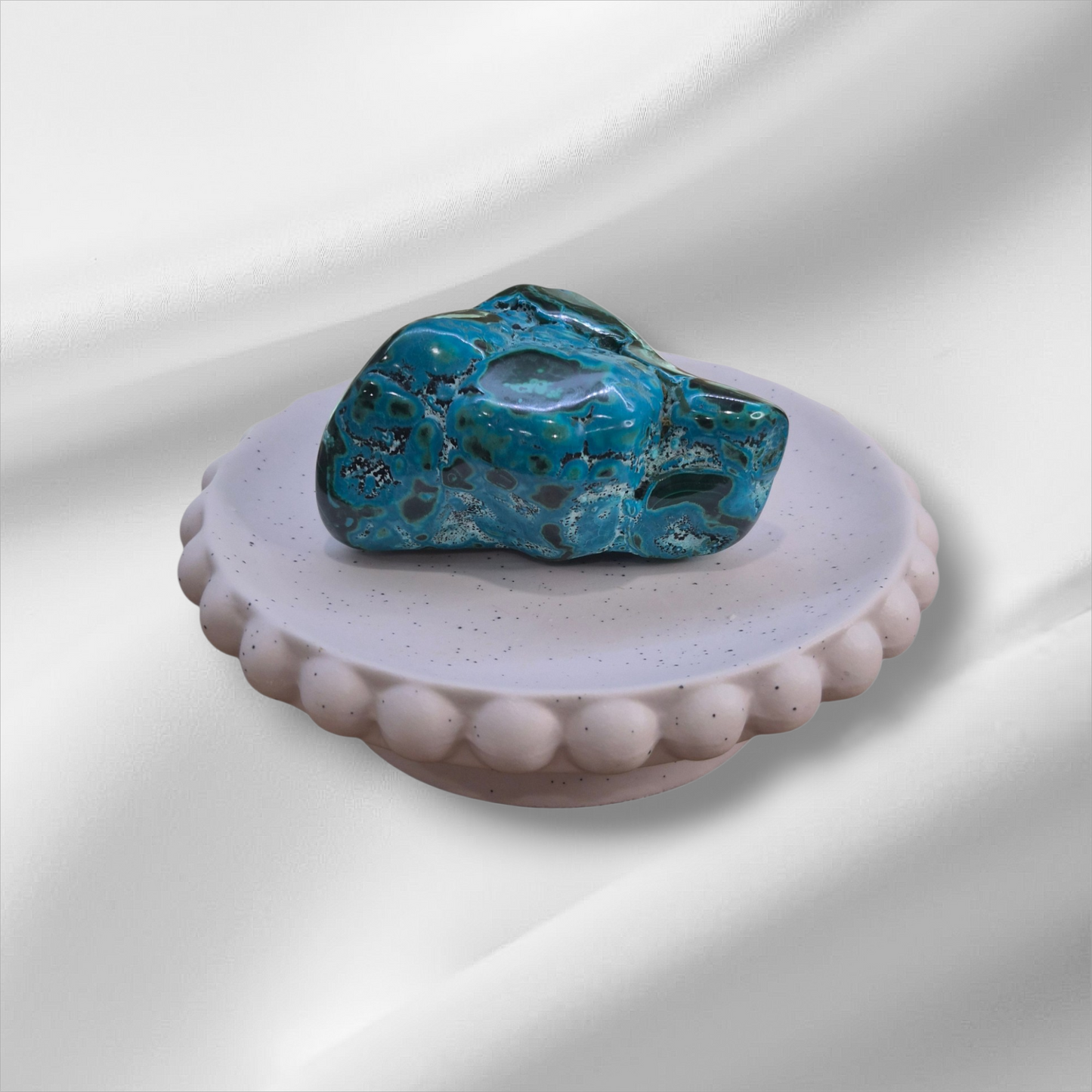 Malachite and Chrysocolla Freeform 437