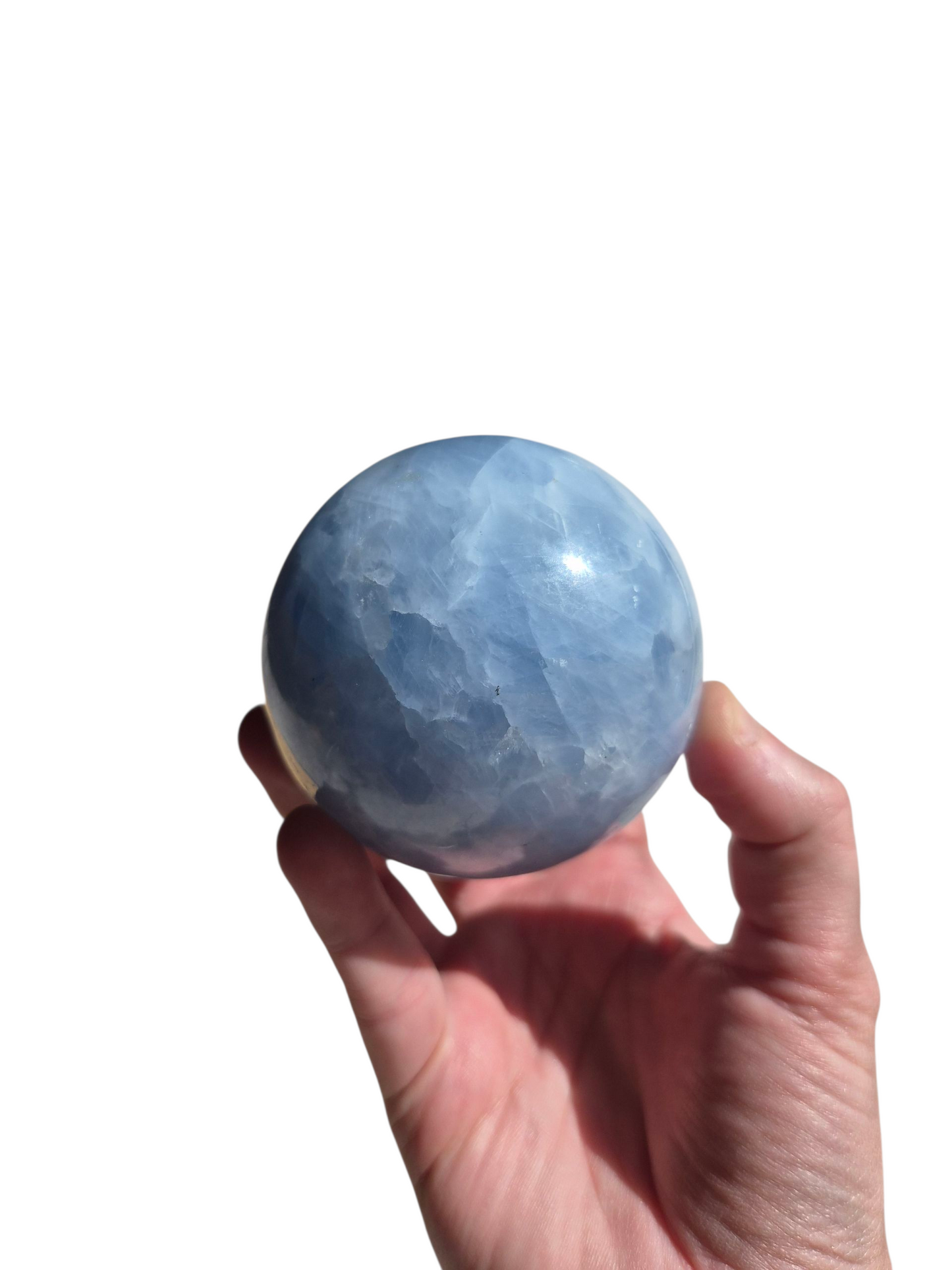 Blue Celestite Sphere 527