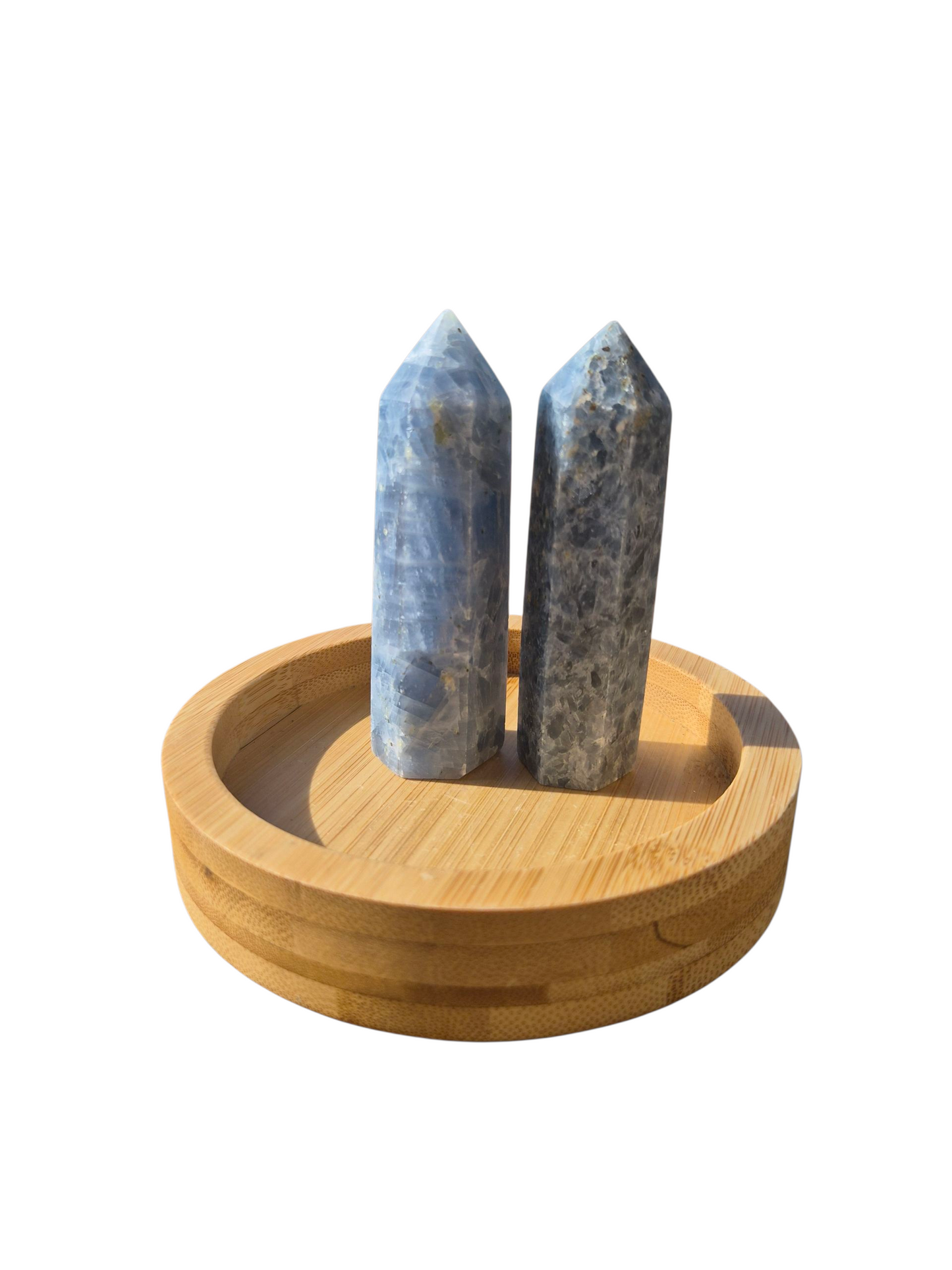 Blue Calcite Tower