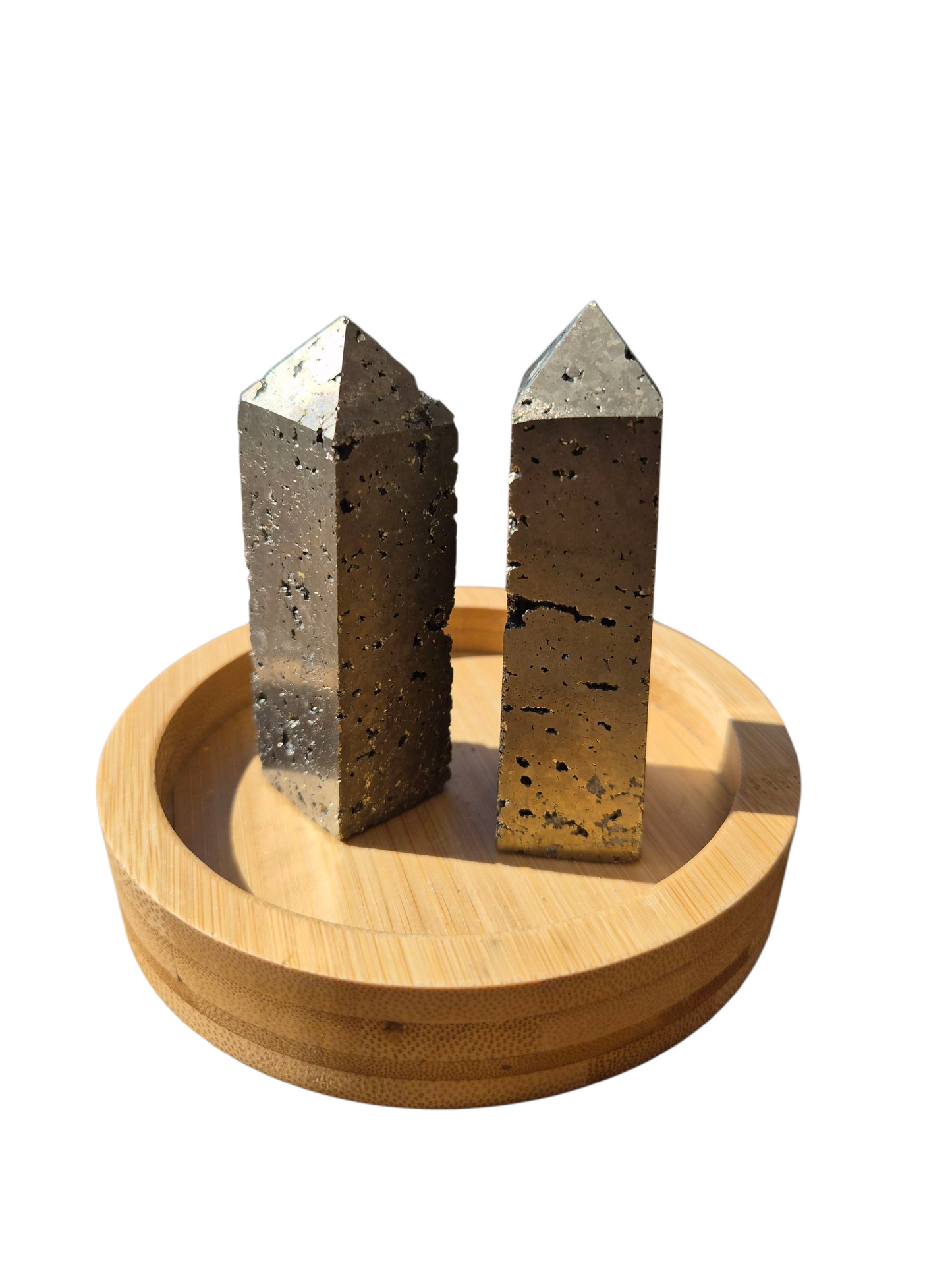 Pyrite Druzy Tower