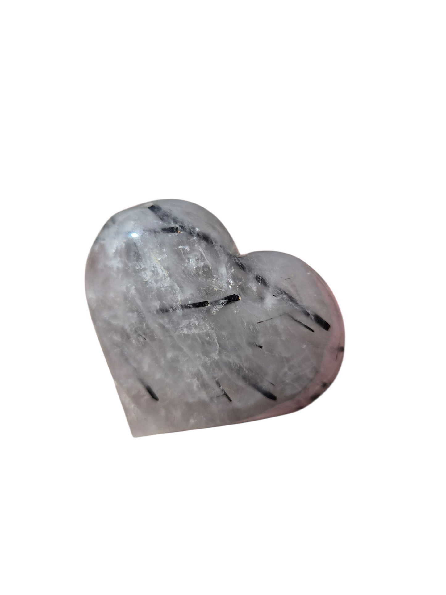Tourmaline In Quartz Heart 108