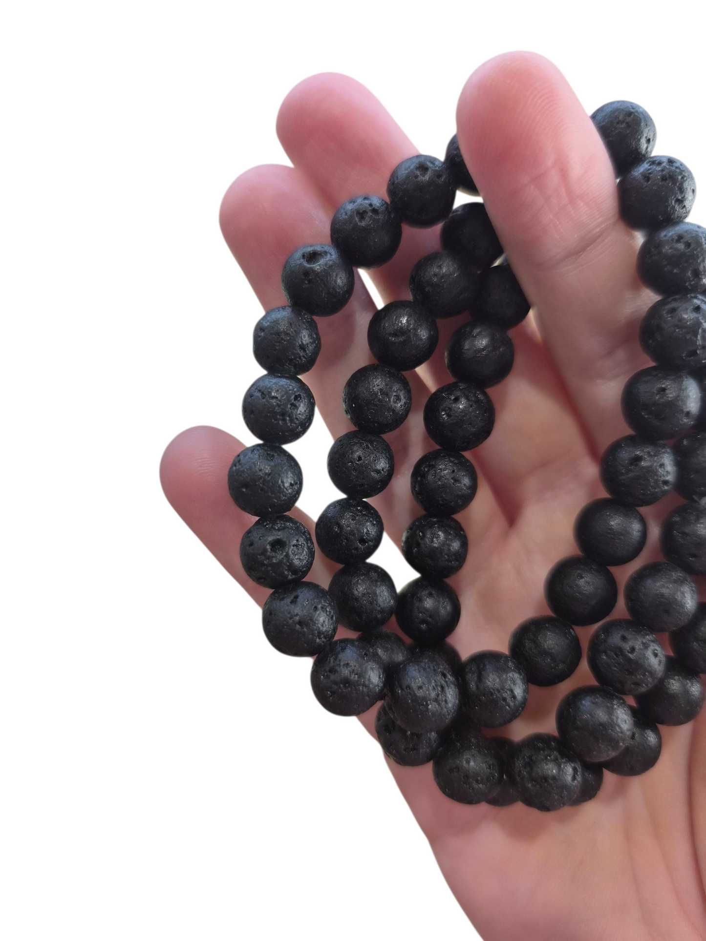 Lava Stone Bracelet 8mm