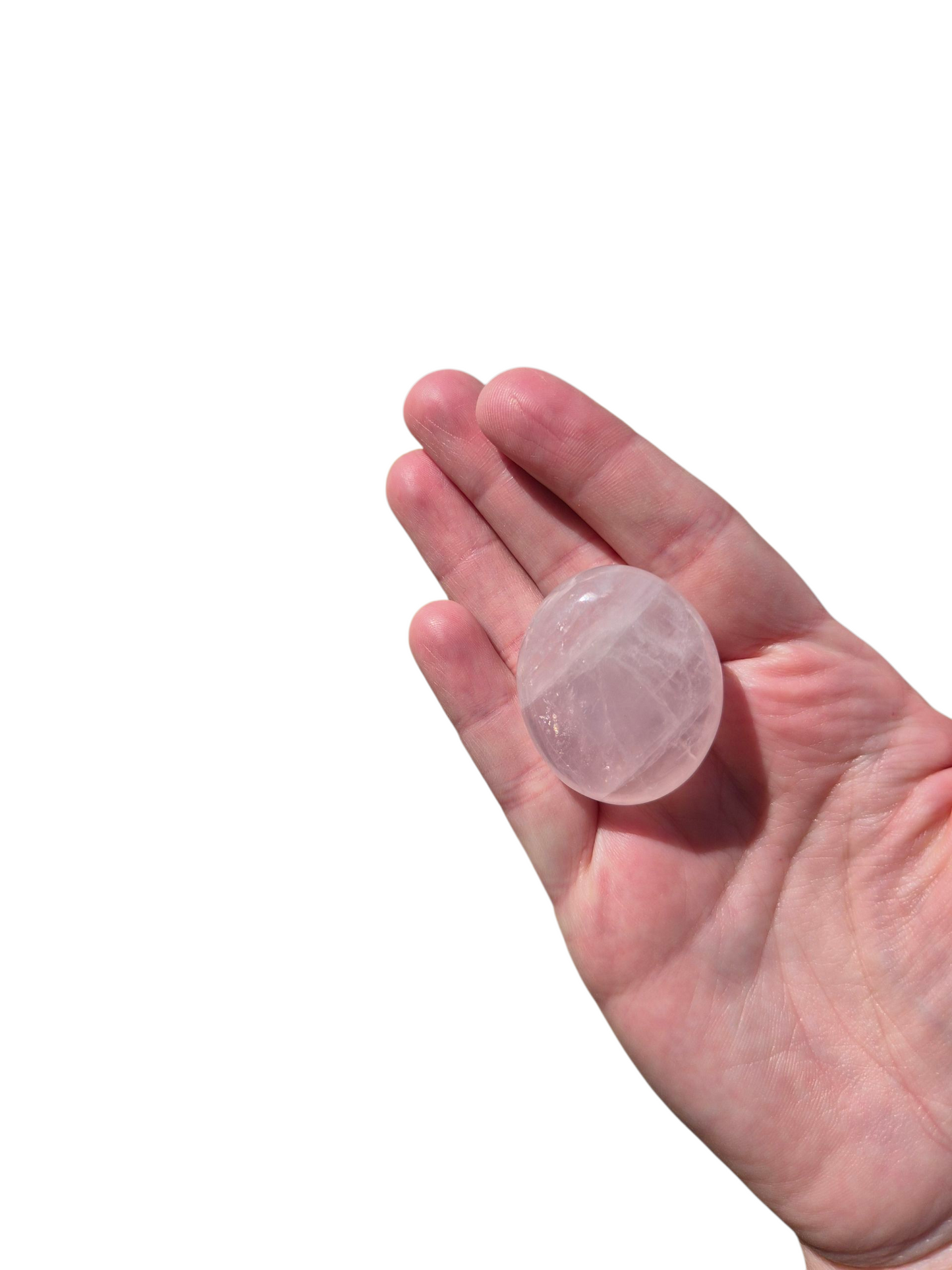 Rose Quartz Mini Palmstone