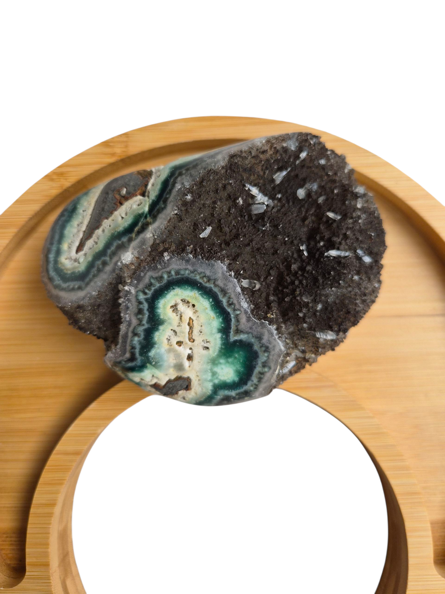 Black Amethyst Stalacite Cluster