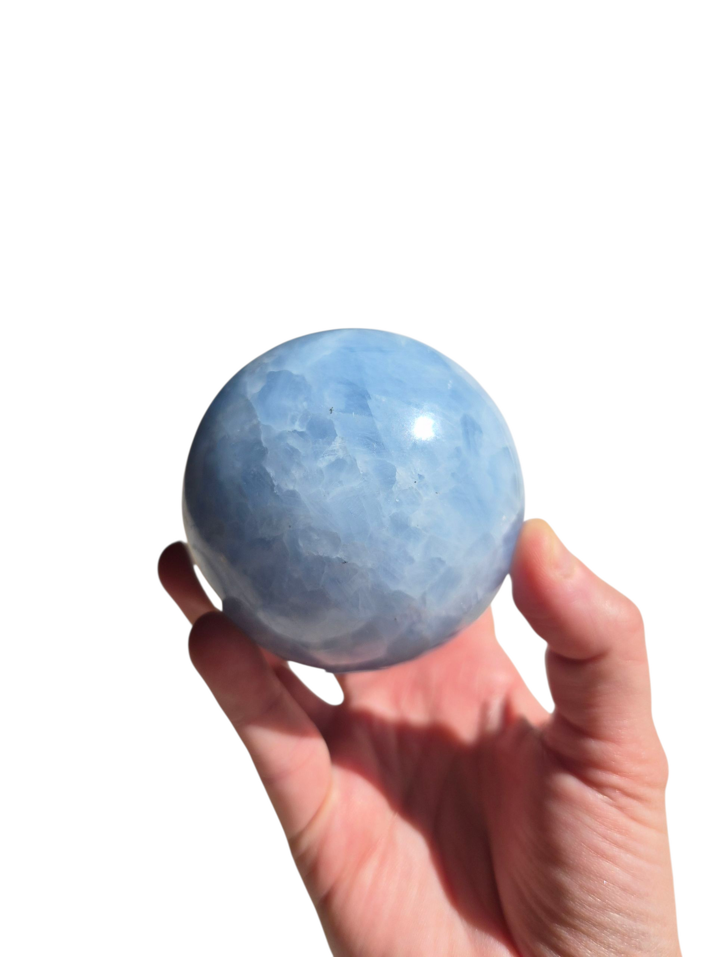 Blue Celestite Sphere 527