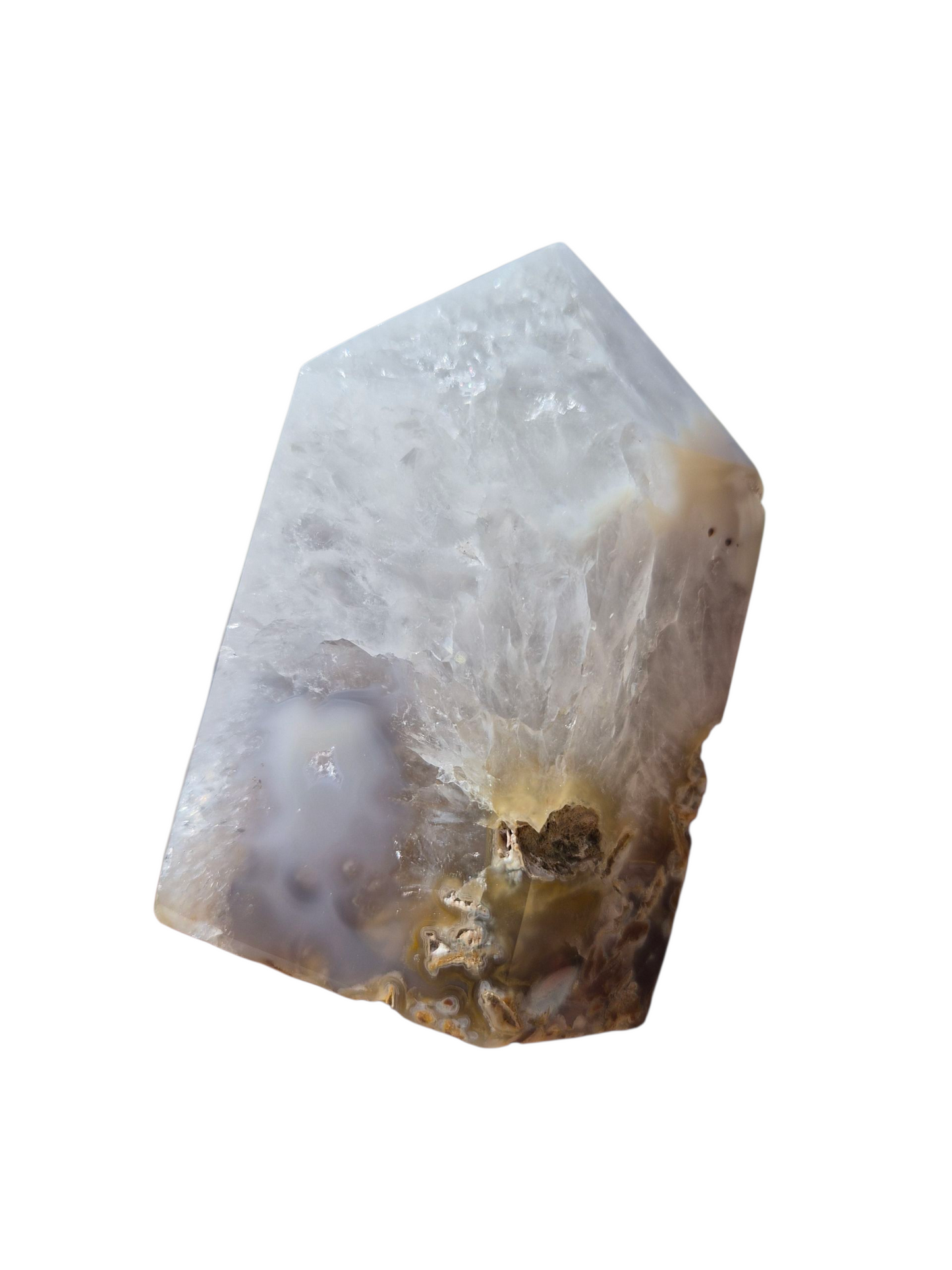 Druzy Agate Tower