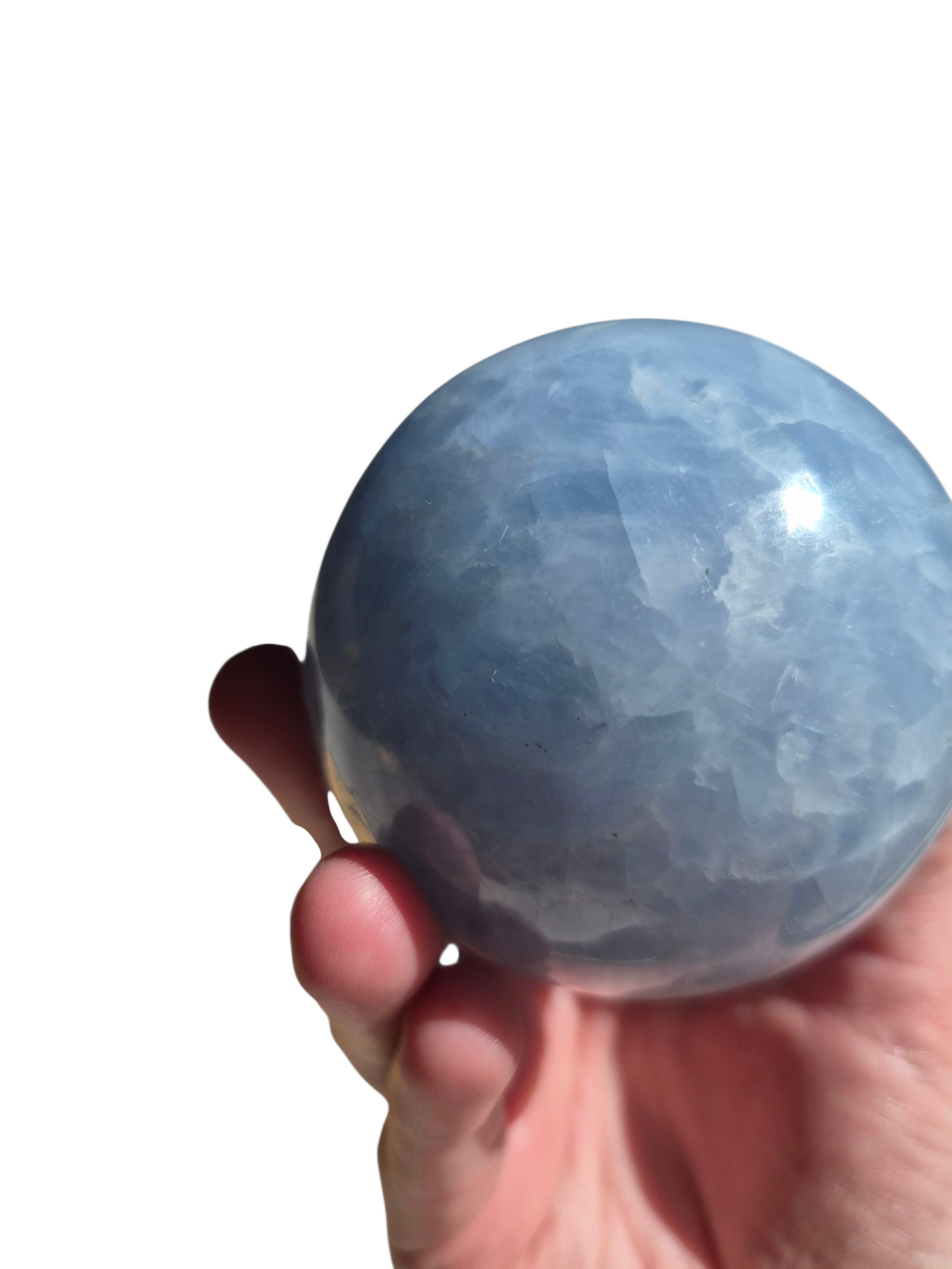Blue Celestite Sphere 527