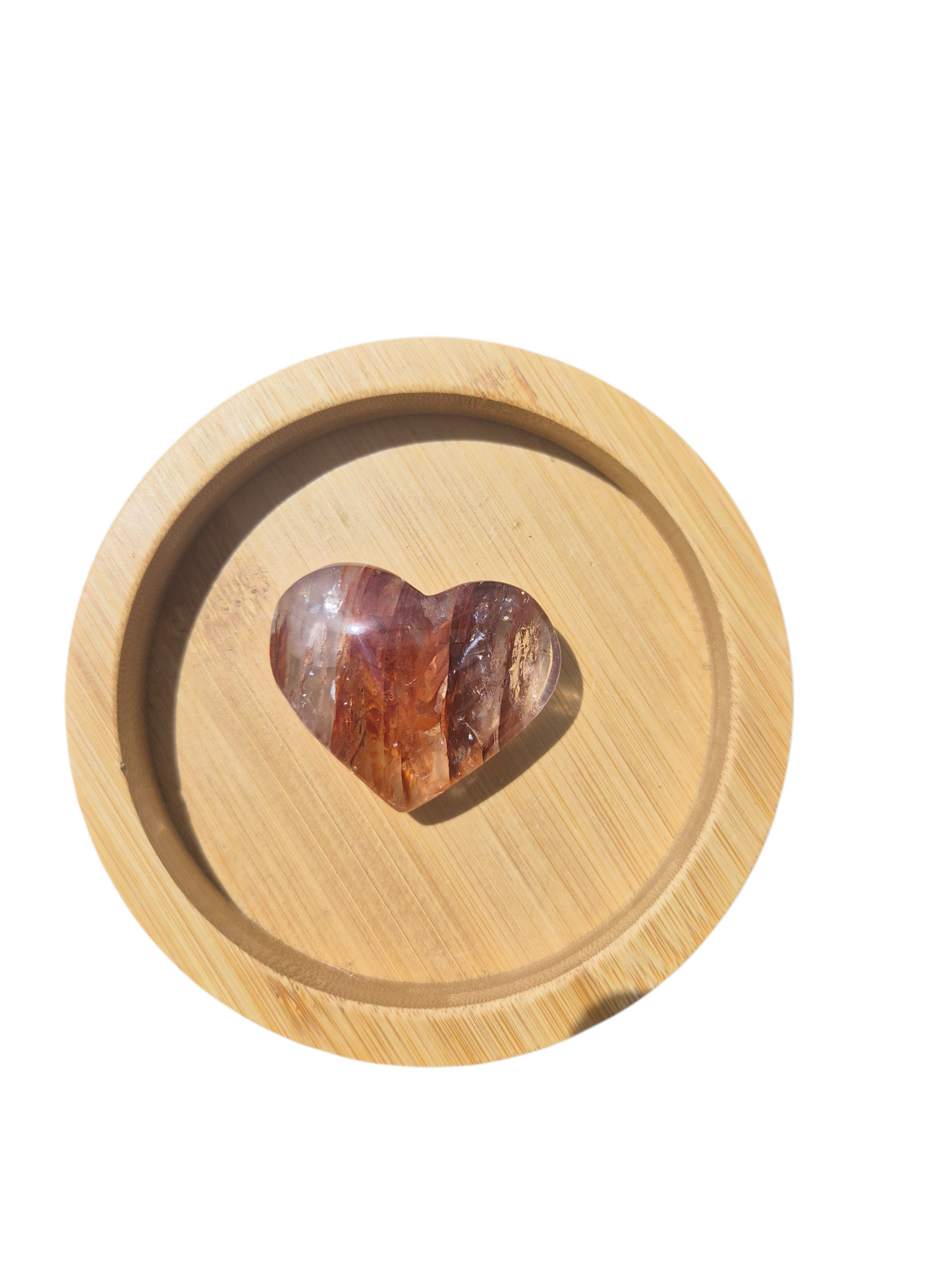 Fire Quartz Heart 52